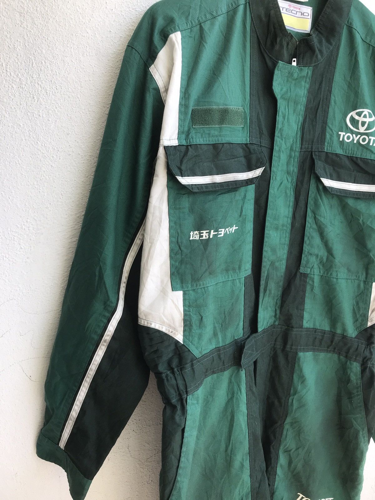 Japanese Brand Vintage Toyota Toyopet racing Coverall Size US XL / EU 56 / 4 - 2 Thumbnail