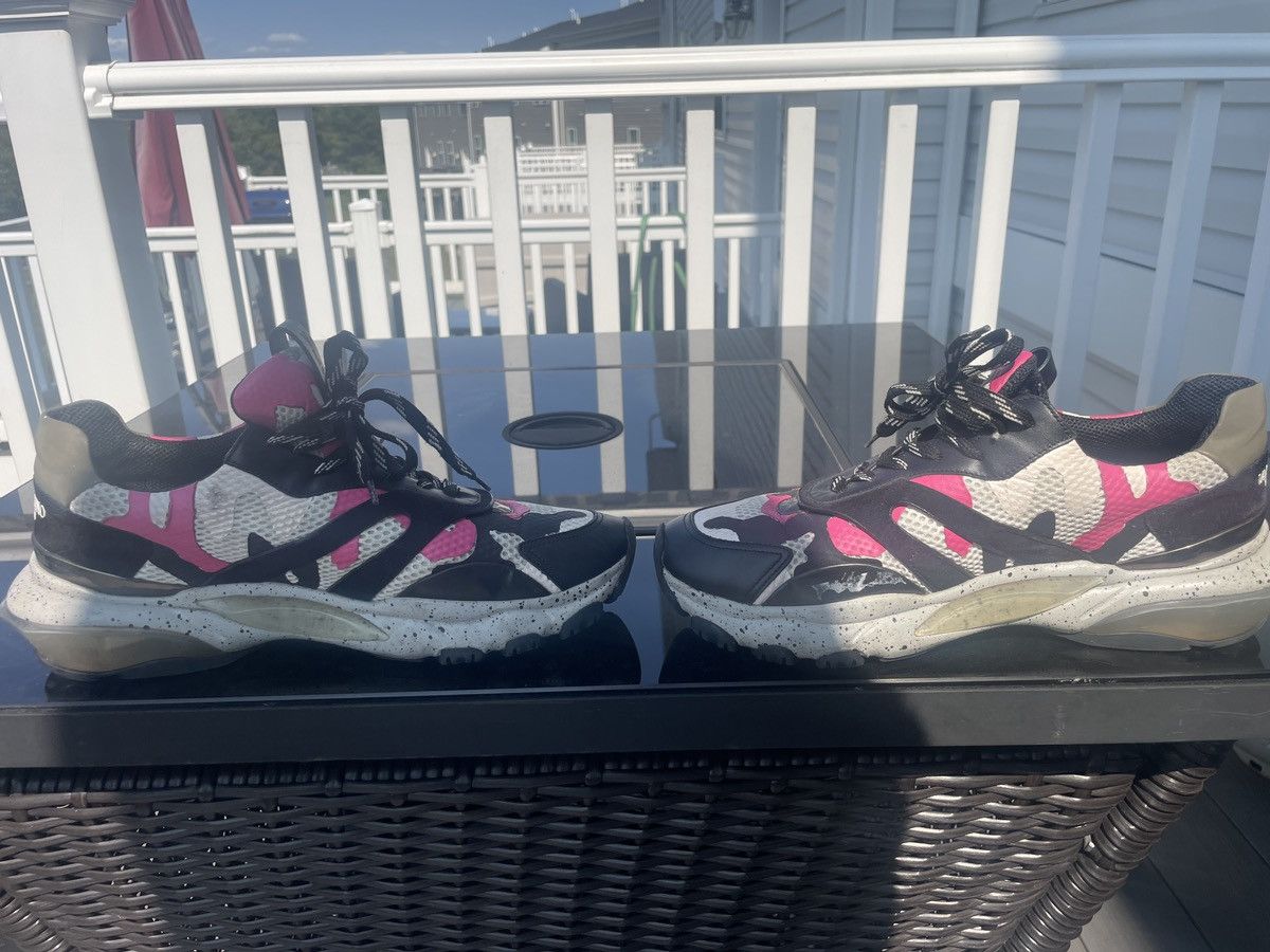 Valentino VALENTINO CAMO OVERLAYED BOUNCE SNEAKER Size US 10 / EU 43 - 7 Thumbnail