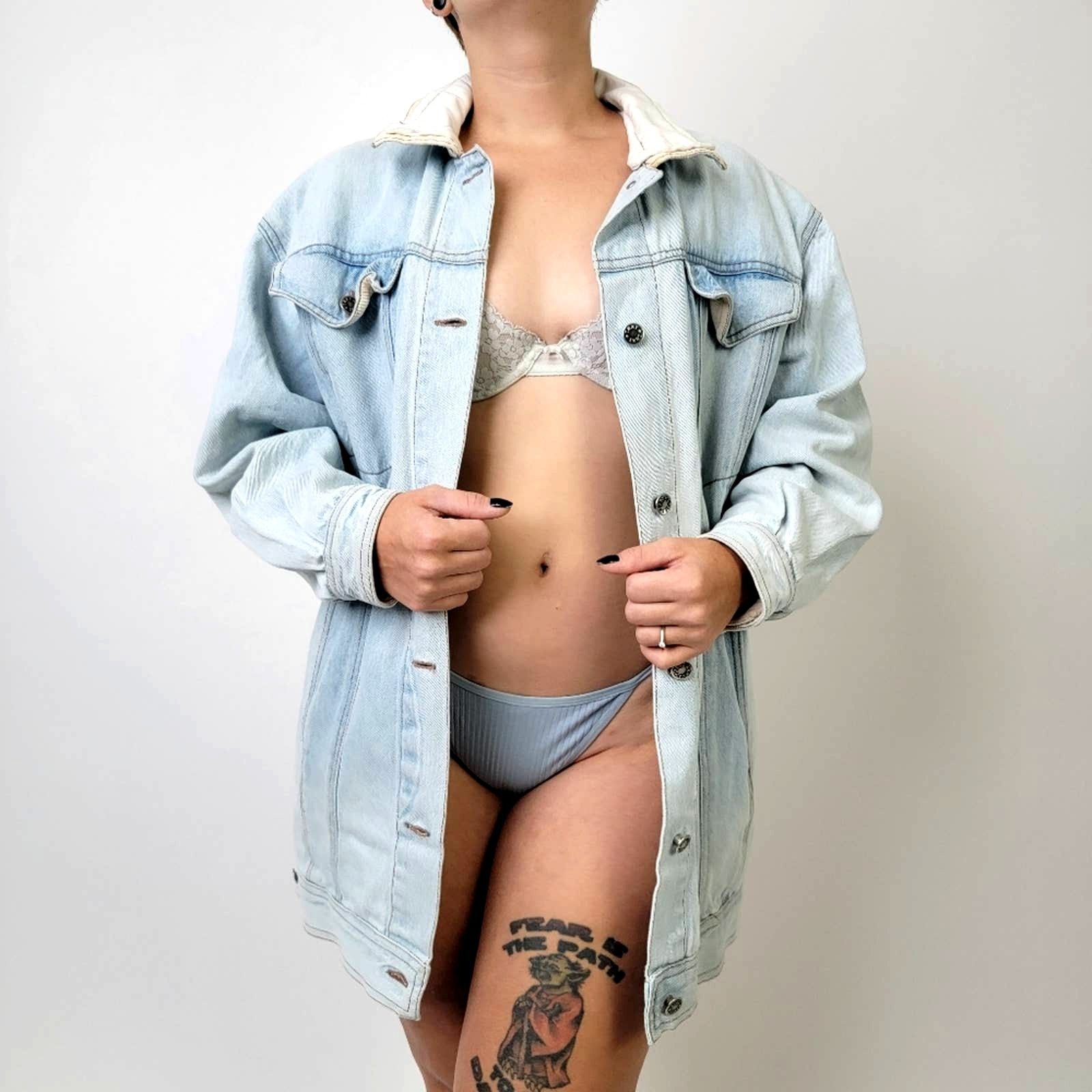 Vintage Vintage 90s IZZY Corduroy Denim Jean Jacket - S Size S / US 4 / IT 40 - 2 Thumbnail