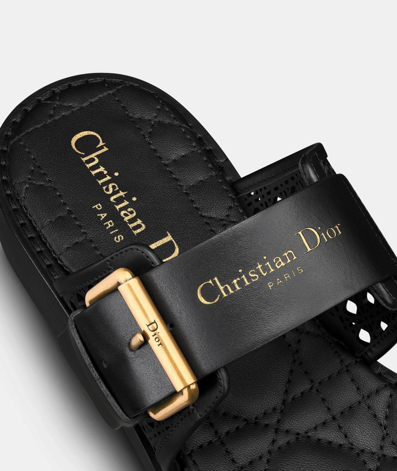 Dior Dior D-Avenue Slide Sandals Size US 4 / IT 34 - 3 Thumbnail