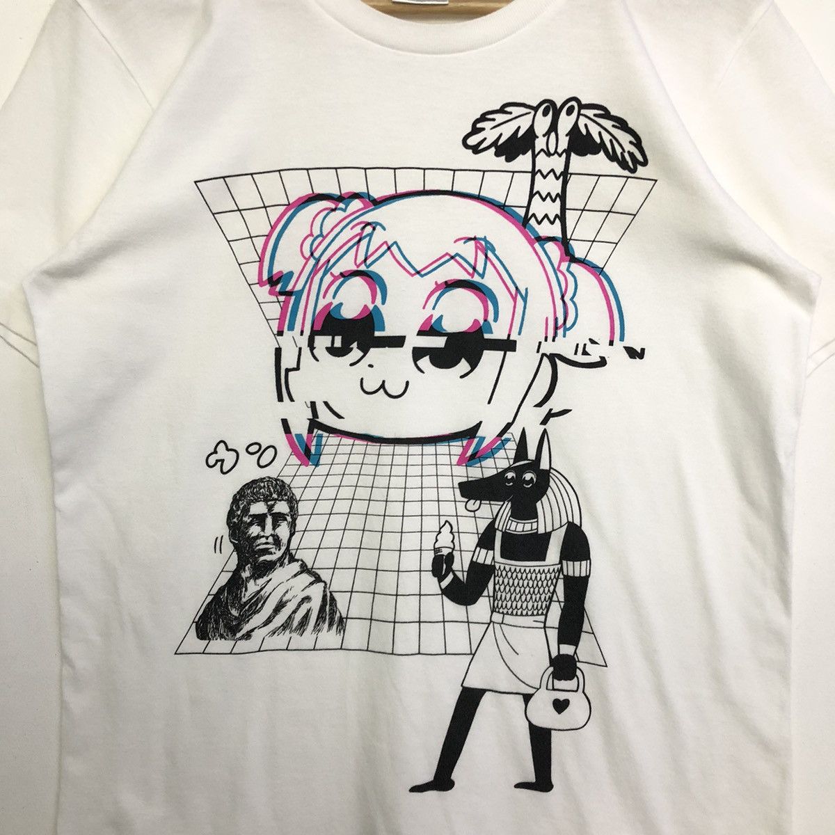 Anime Pop Team Epic X Cospa Anime Kusowave Graphic Tshirt Size US L / EU 52-54 / 3 - 2 Thumbnail