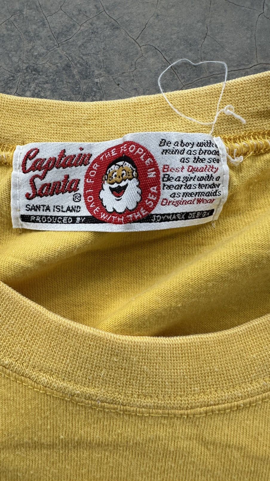 Captain Santors × Vintage VINTAGE CAPTAIN SANTA 80S TEE Size US M / EU 48-50 / 2 - 3 Thumbnail
