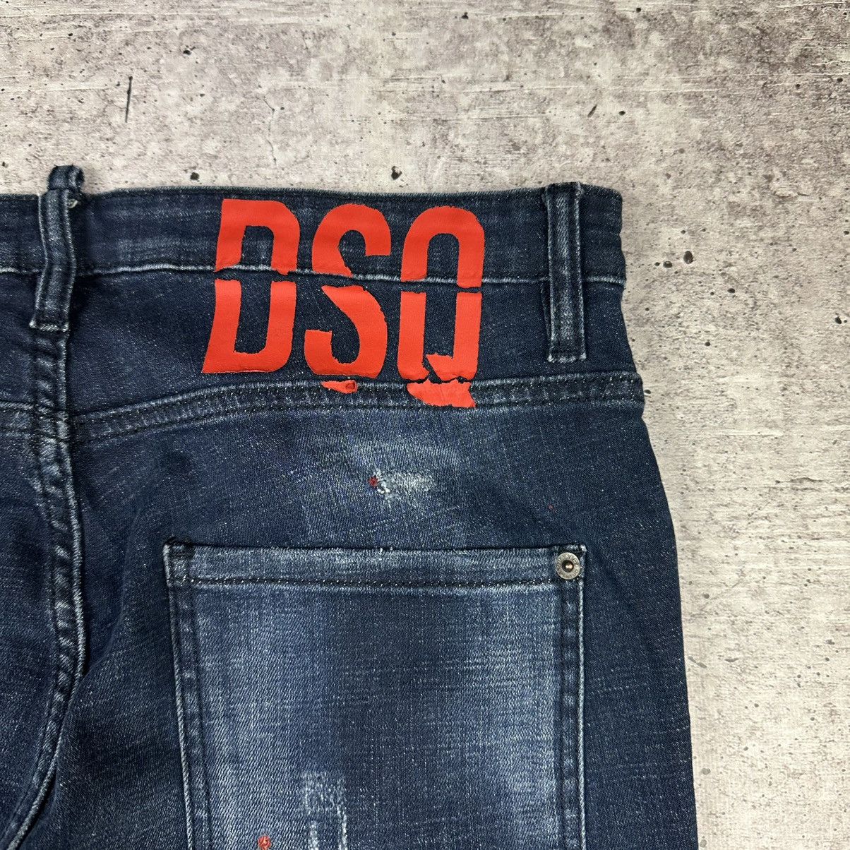 Dsquared2 Dsquared2 Vintage Tidy Biker Denim Jeans Pants Size US 34 / EU 50 - 15 Thumbnail