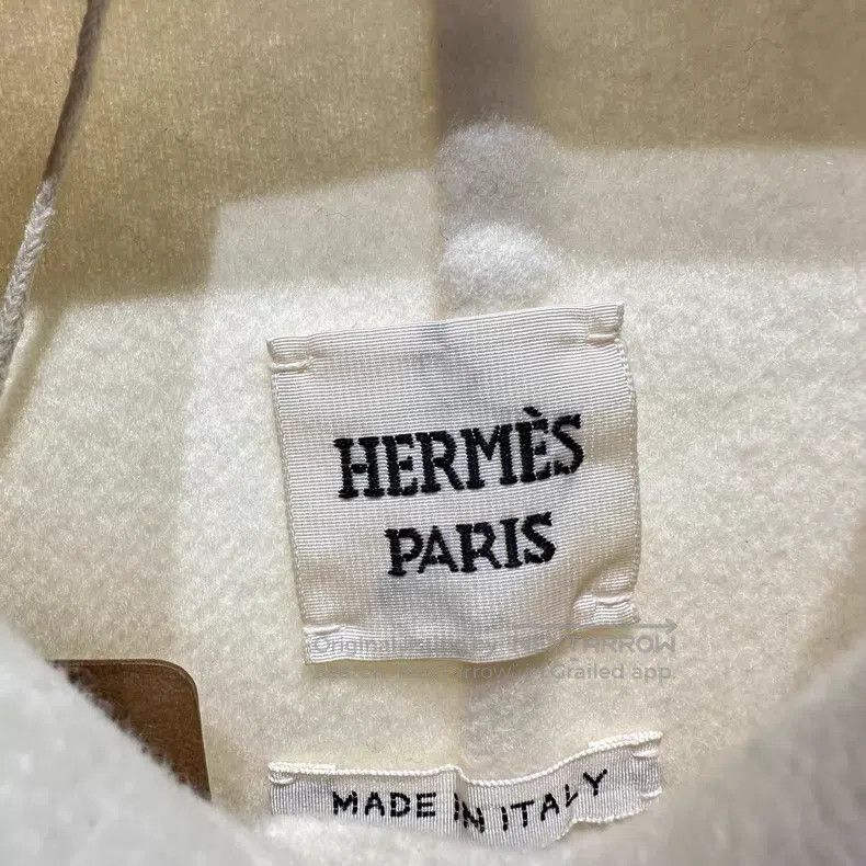 Hermes Hermes Collar leather button cashmere jacket Size XXS / US 00 / IT 34 - 3 Thumbnail