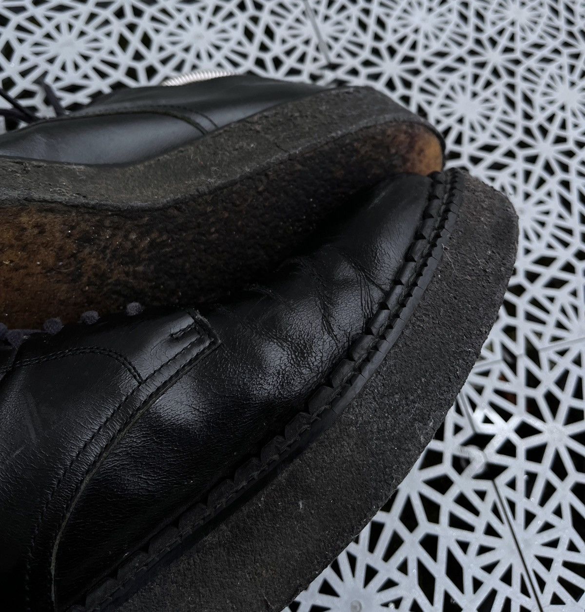 CDG by Comme des Garcons × Comme des Garcons × Comme des Garcons Homme Plus Vintage COMME DES GARCONS Leather Boots Size US 7 / EU 40 - 10 Thumbnail