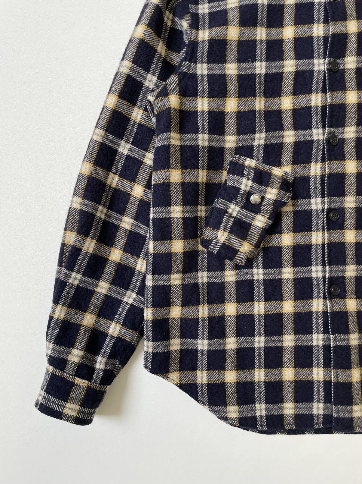Comme des Garcons A/W 05 ‘Utility Pocket’ Check Flannel Shirt Size US M / EU 48-50 / 2 - 7 Thumbnail