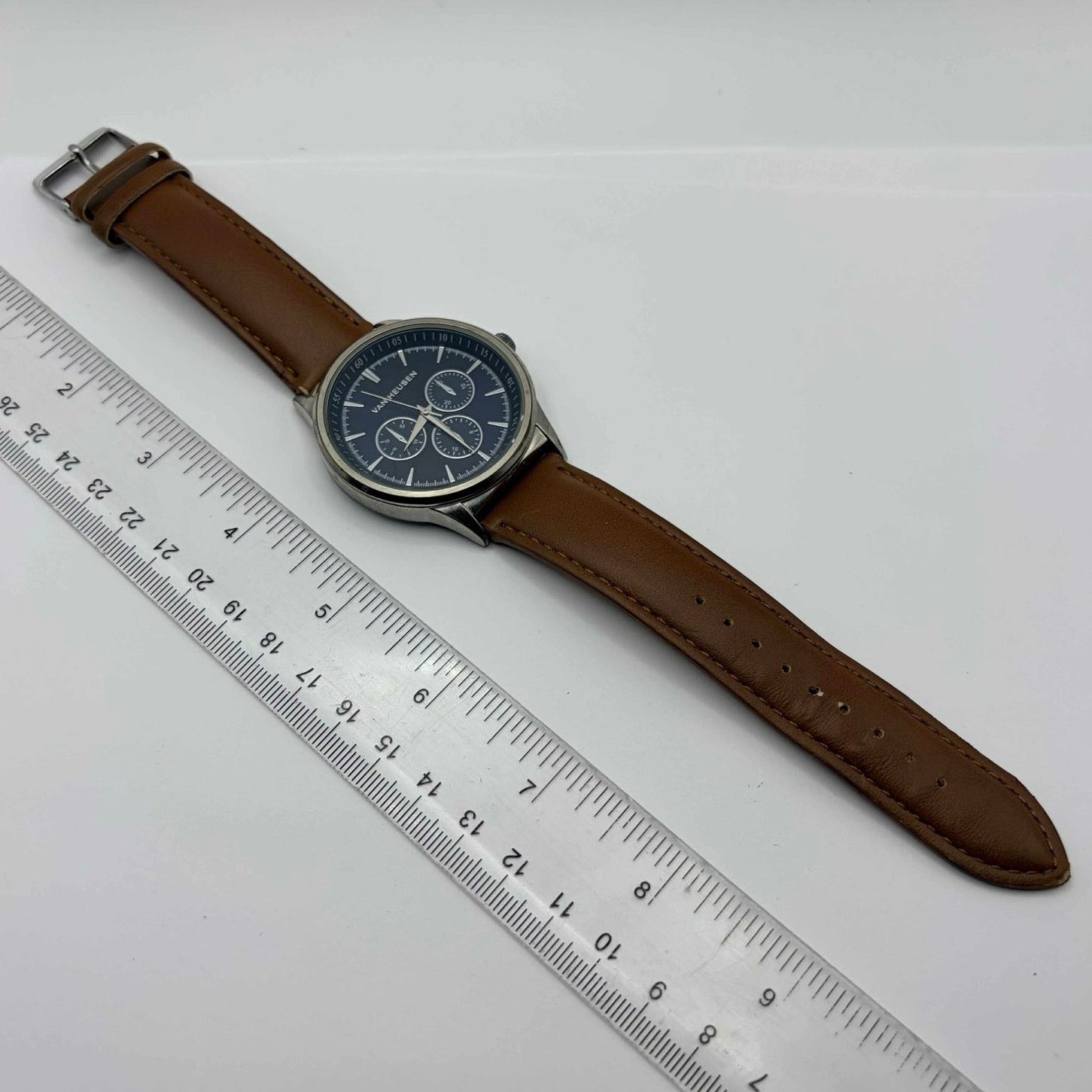 Van Heusen Brown Van Heusen Men’s Watch Size ONE SIZE - 4 Thumbnail