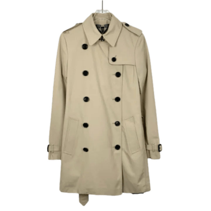 Burberry Burberry Double-Breasted Belted Trench Coat Size US S / EU 44-46 / 1 - 1 Thumbnail