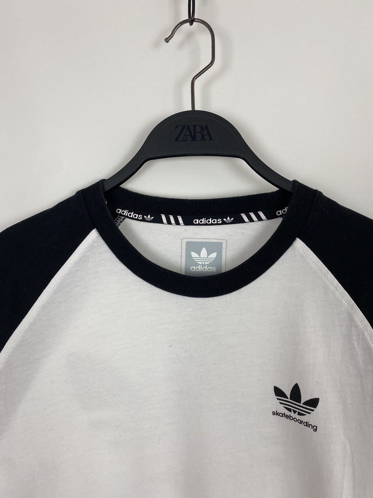 Adidas Skategang Streetwear Adidas Skateboarding Trefoil Logo 3 4 Raglan Tee Grailed