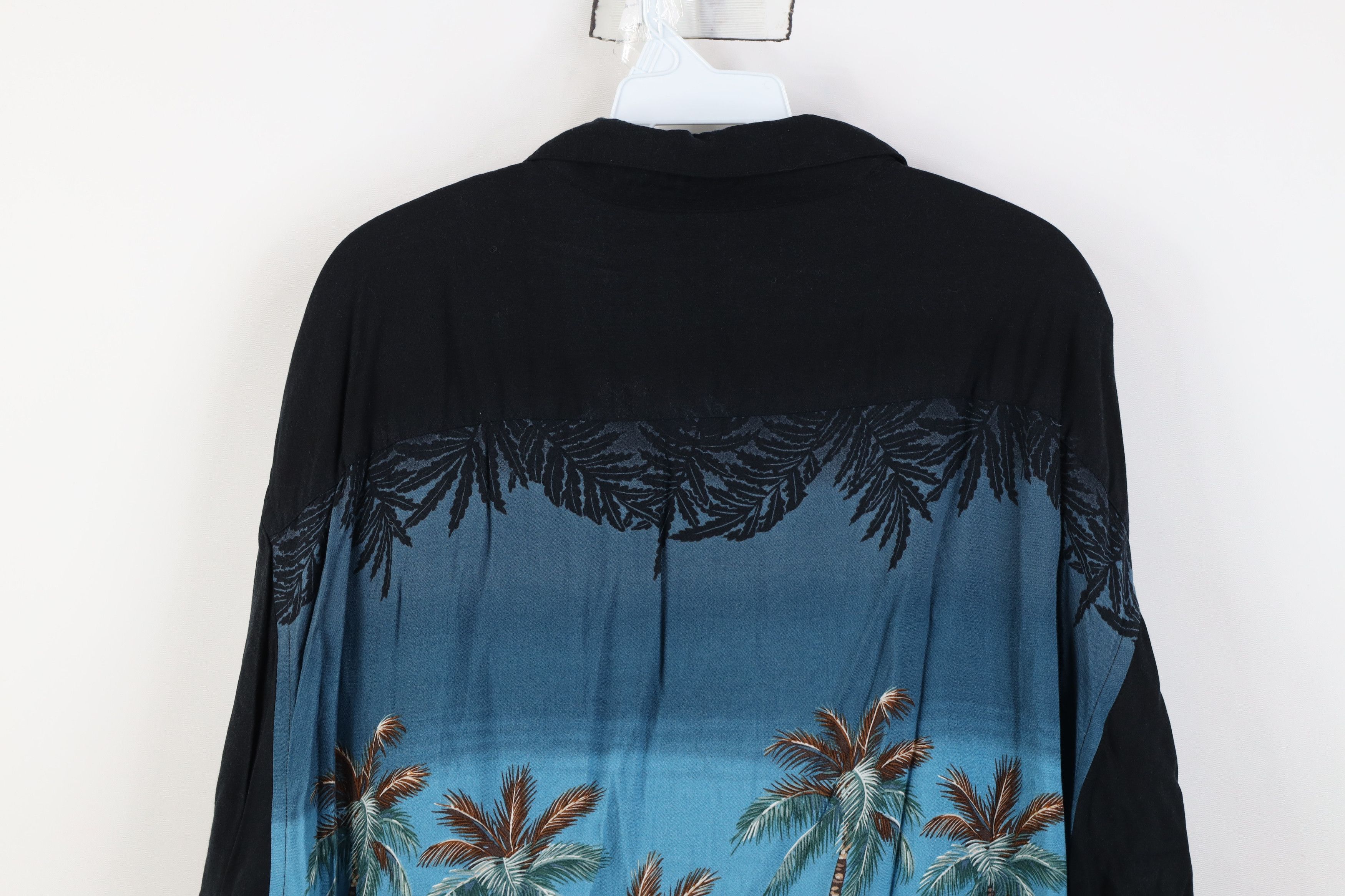 Vintage Vintage 90s Streetwear Palm Tree Beach Hawaiian Button Shirt Size US XXL / EU 58 / 5 - 10 Thumbnail