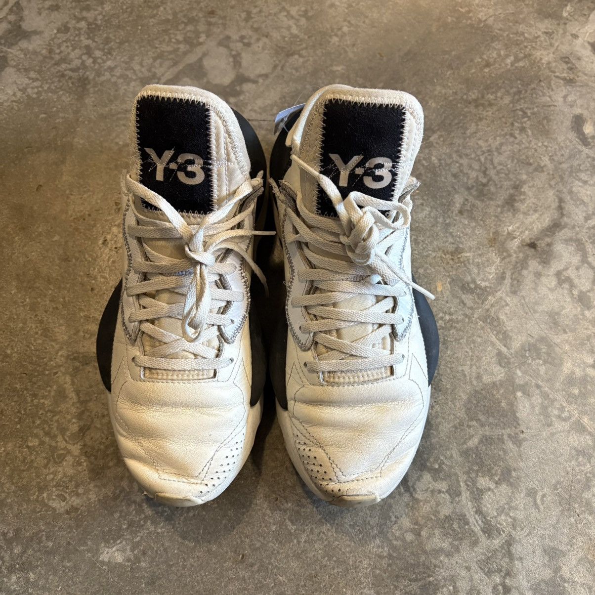 Adidas Y-3 Kaiwa Sneakers Black and White Colourway