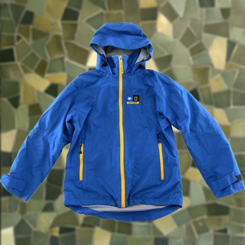 Vintage Ship To Shore Traveler Explorer Antarctica Lindbland Cove Hood Parka Coat Blue M Size US M / EU 48-50 / 2 - 1 Thumbnail