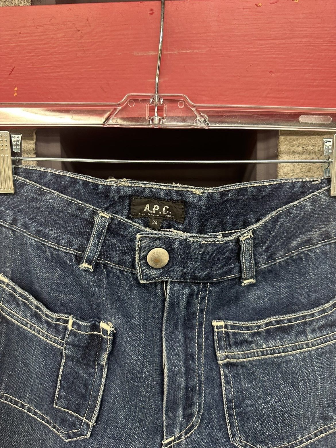 A.P.C. A.P.C. Women's Jeans Size 34" / US 12 / IT 48 - 2 Thumbnail