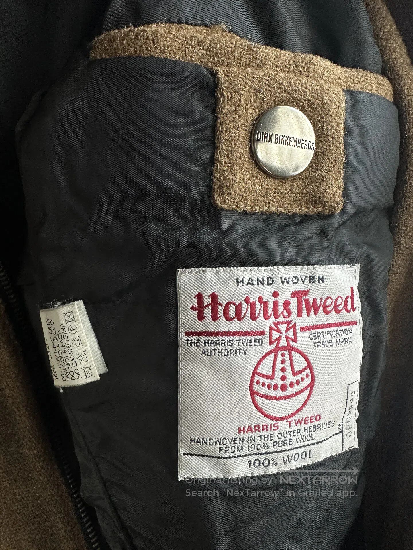 Dirk Bikkembergs dirk bikkembergs 90s woolen heavy-duty jacket| Size US S / EU 44-46 / 1 - 5 Thumbnail