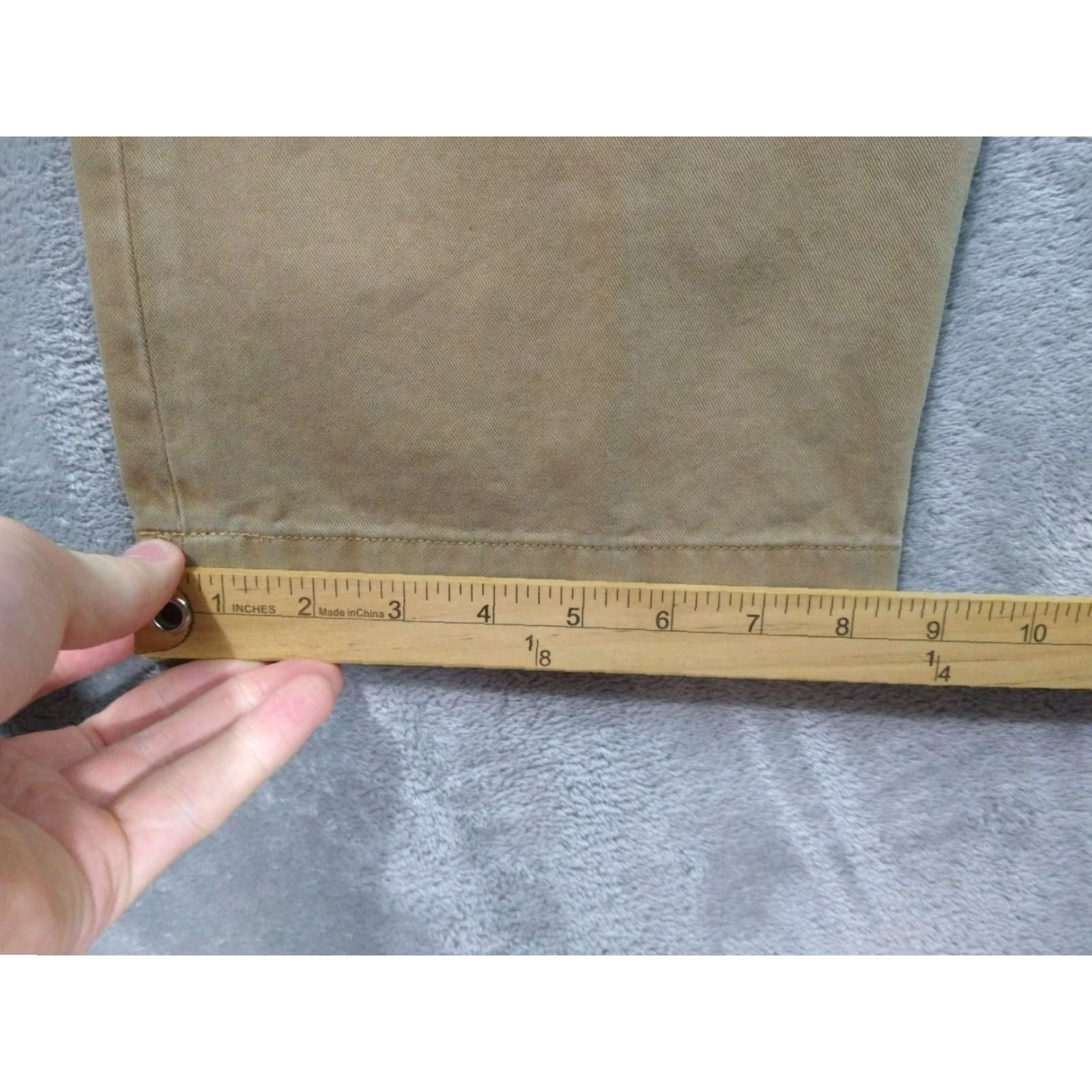 Polo Ralph Lauren Polo Ralph Lauren Pants Chino Classic Mens 36 Beige Mid Rise Pleated Straight 32in Inseam 36 waist Size US M / EU 48-50 / 2 - 6 Thumbnail