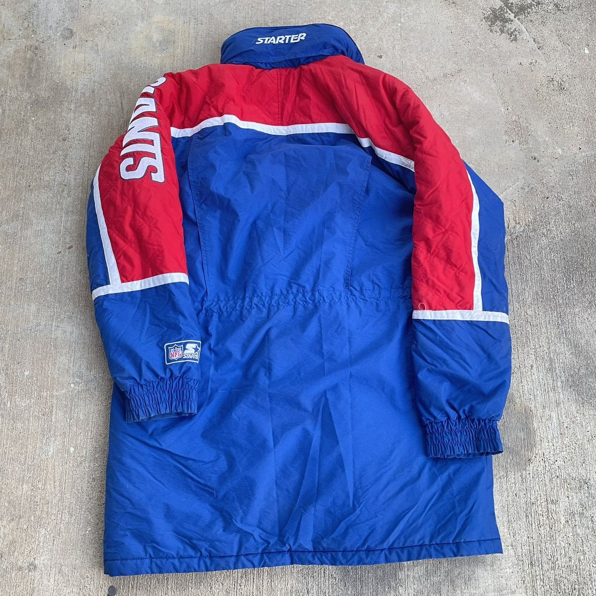 Starter Vintage New York Giants Starter Parka Stadium Jacket XL Size US XL / EU 56 / 4 - 6 Thumbnail