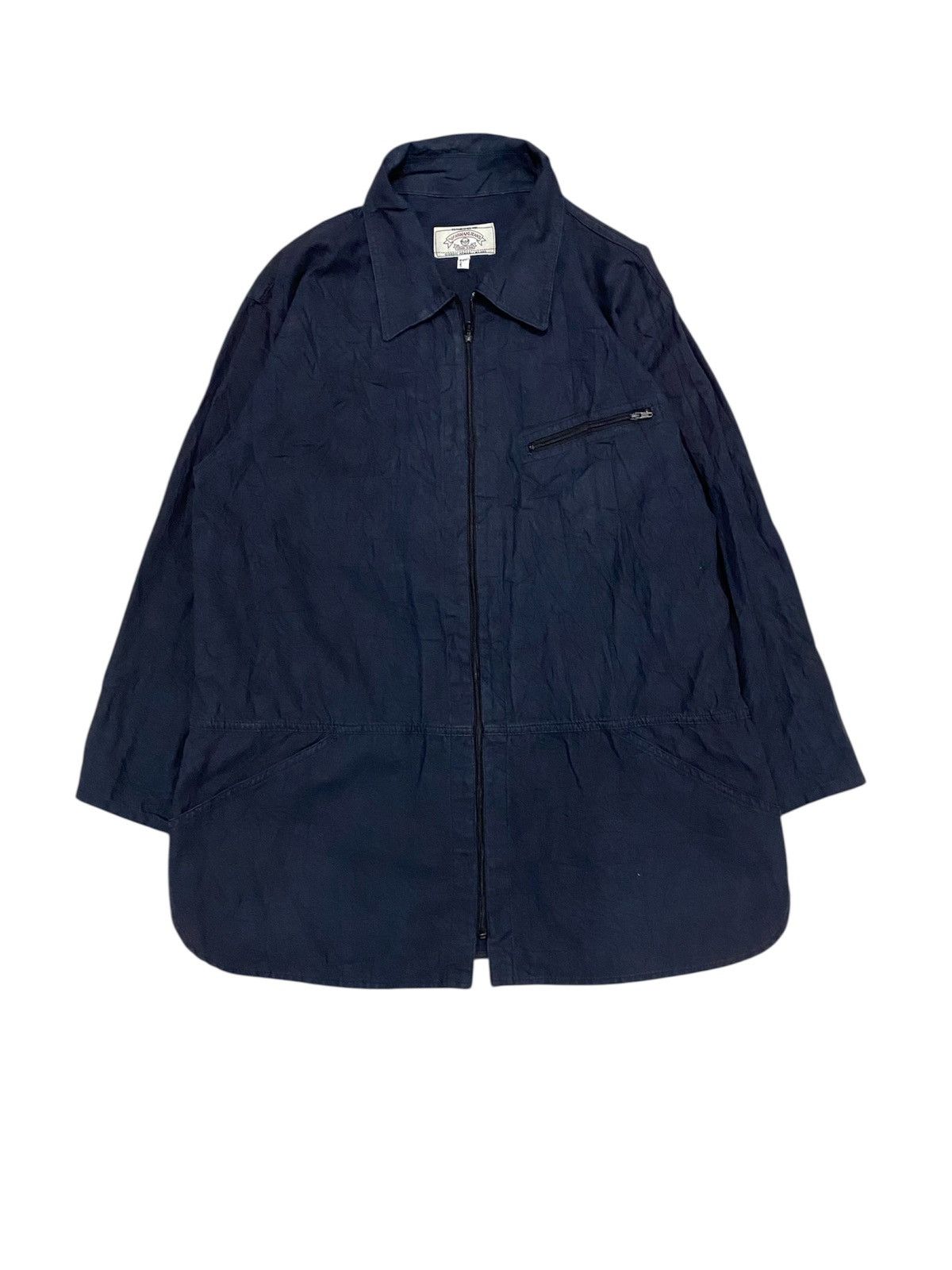 1990s Armani zipper light Jacekt
