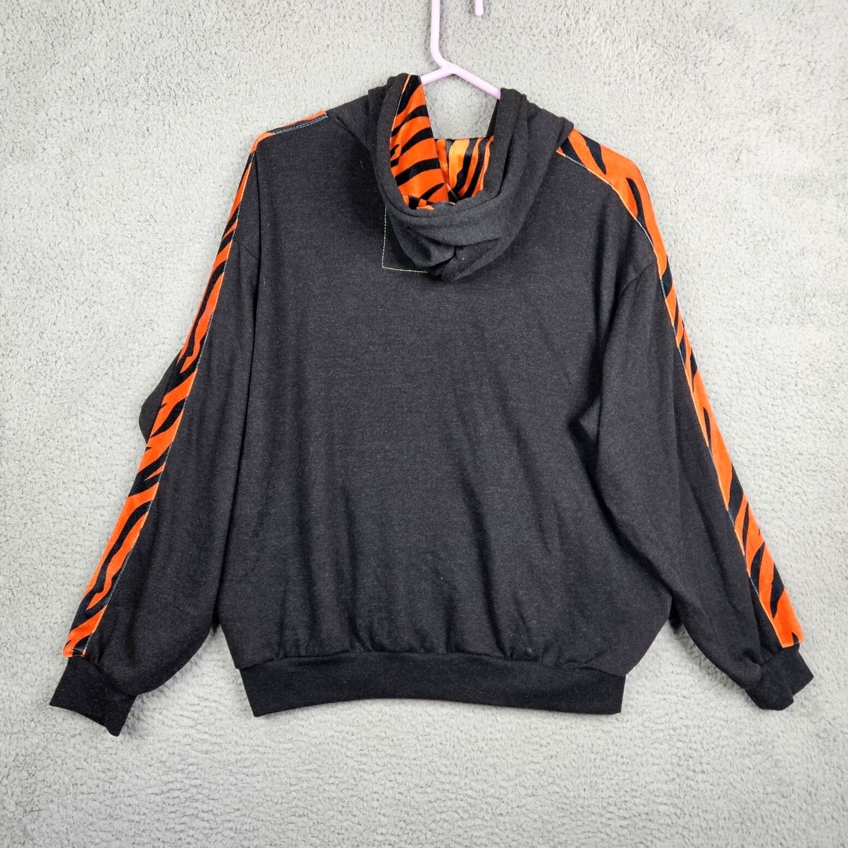 Aviator Nation Aviator Nation Women's Tiger Stripe Relaxed Zip Hoodie Pockets Sz M NEW Size M / US 6-8 / IT 42-44 - 2 Thumbnail