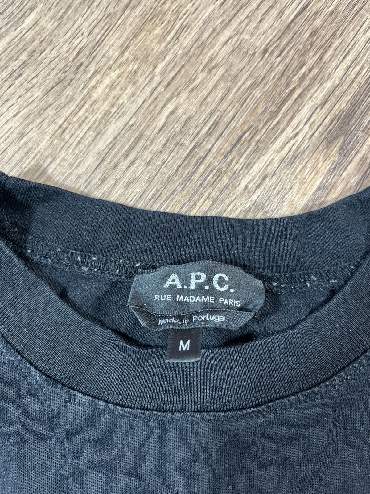 A.P.C. A.P.C. Center Logo T Shirt Size US M / EU 48-50 / 2 - 3 Thumbnail