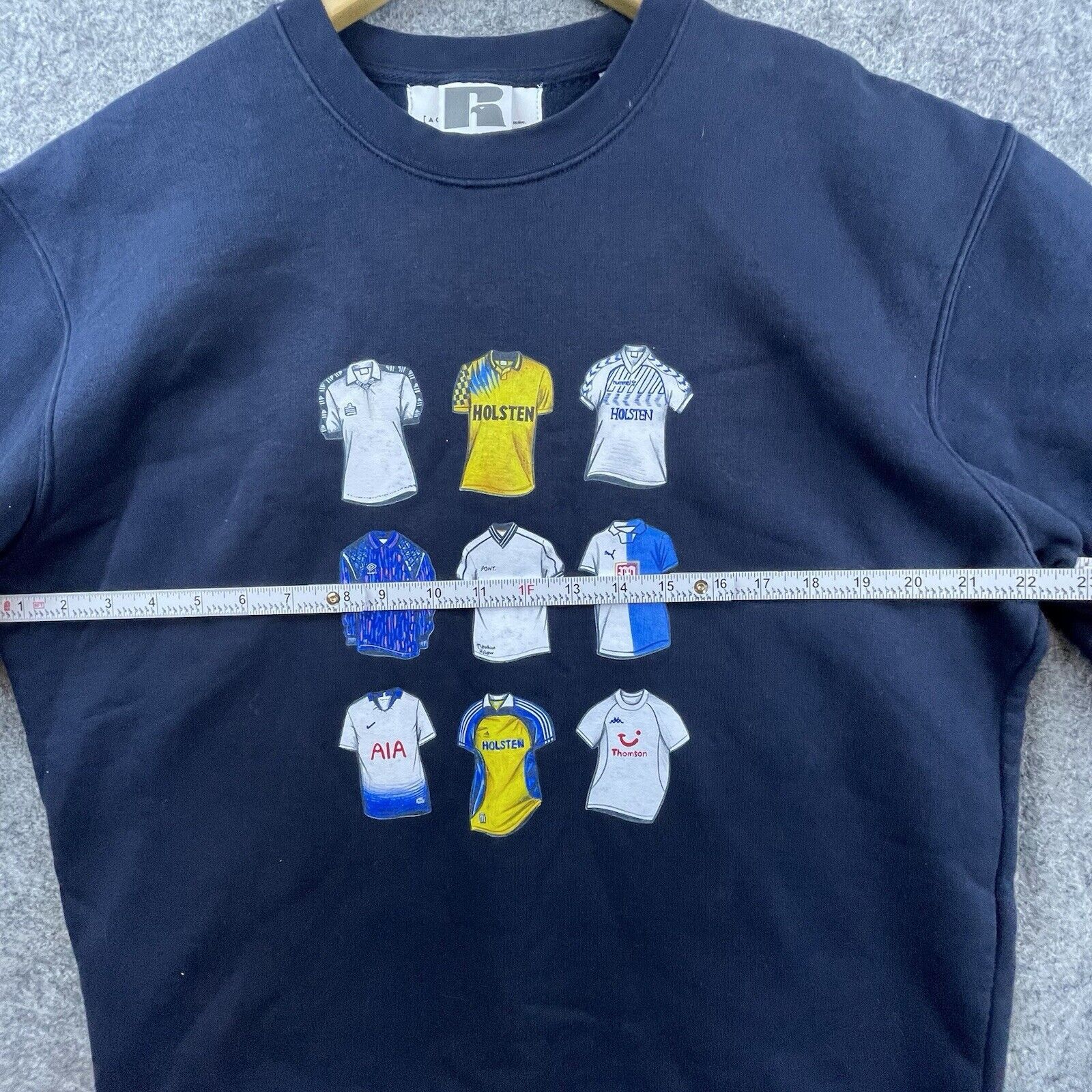 Russell Athletic Art Of Football Sweatshirt Large Soccer Jerseys Holsten Size US L / EU 52-54 / 3 - 6 Thumbnail