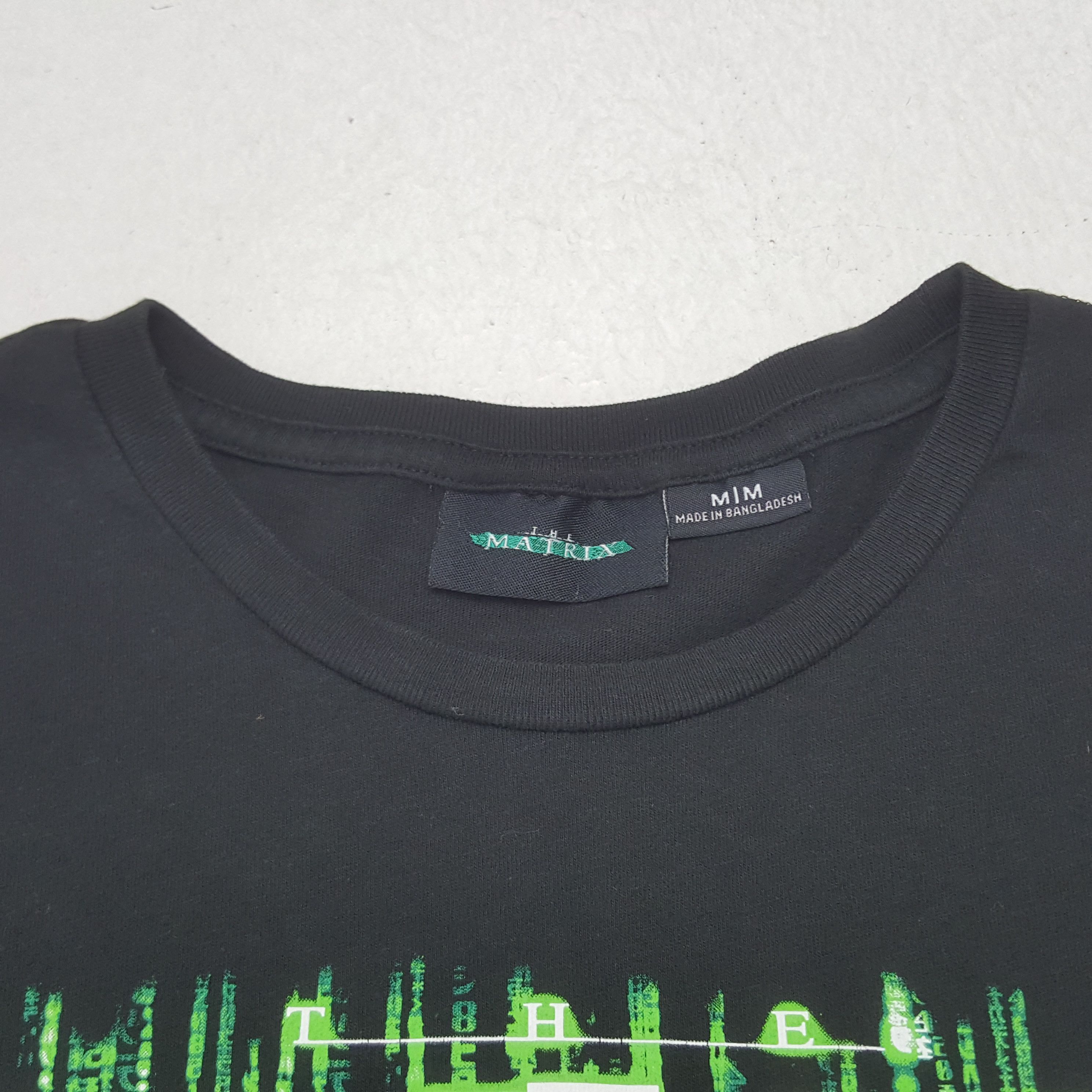 Vintage Vintage The Matrix American Movie Tshirt Size US M / EU 48-50 / 2 - 4 Thumbnail