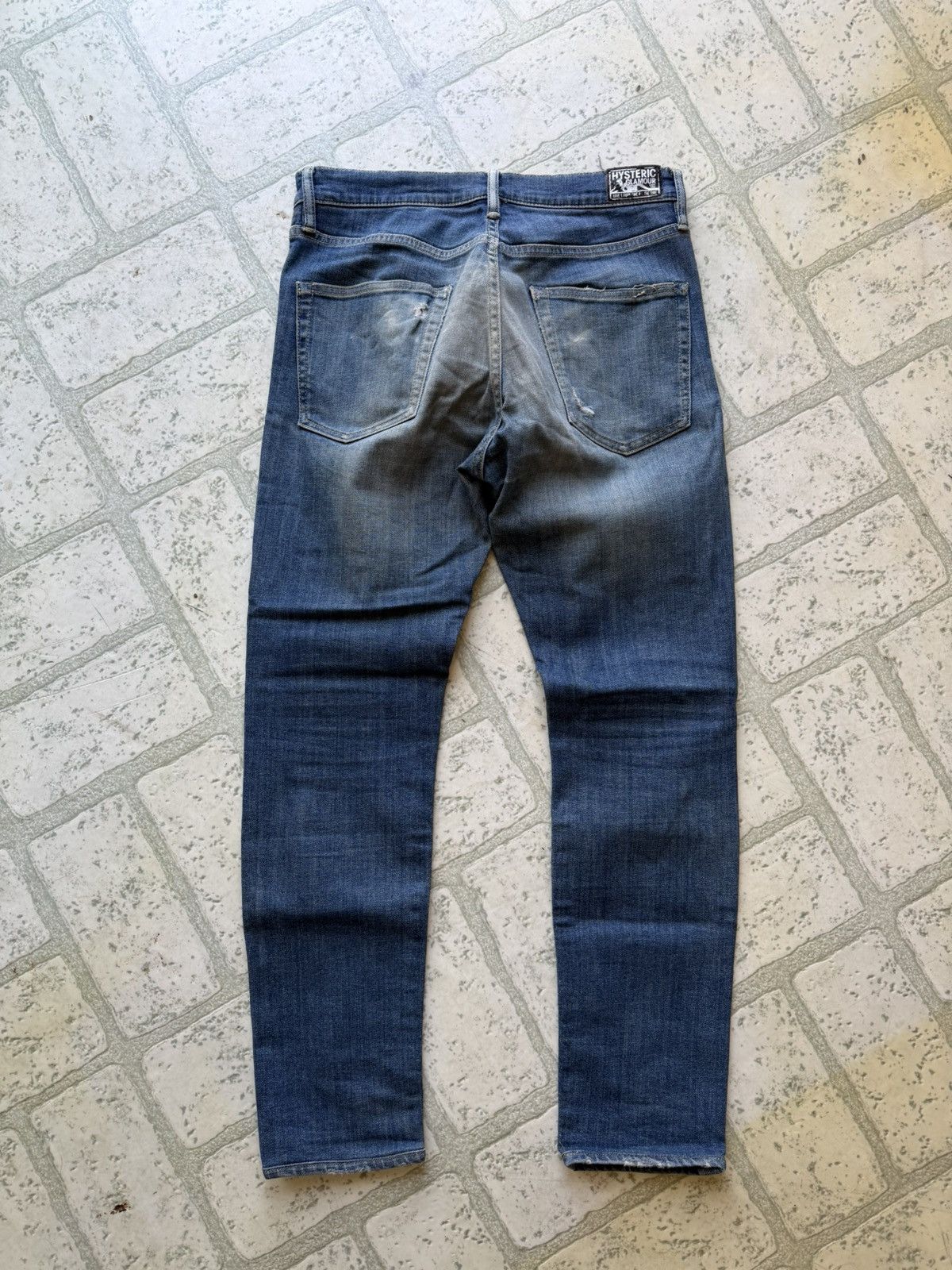 Hysteric Glamour Vintage Hysteric Glamour Boro Repaired Denim Pants Size US 30 / EU 46 - 2 Thumbnail