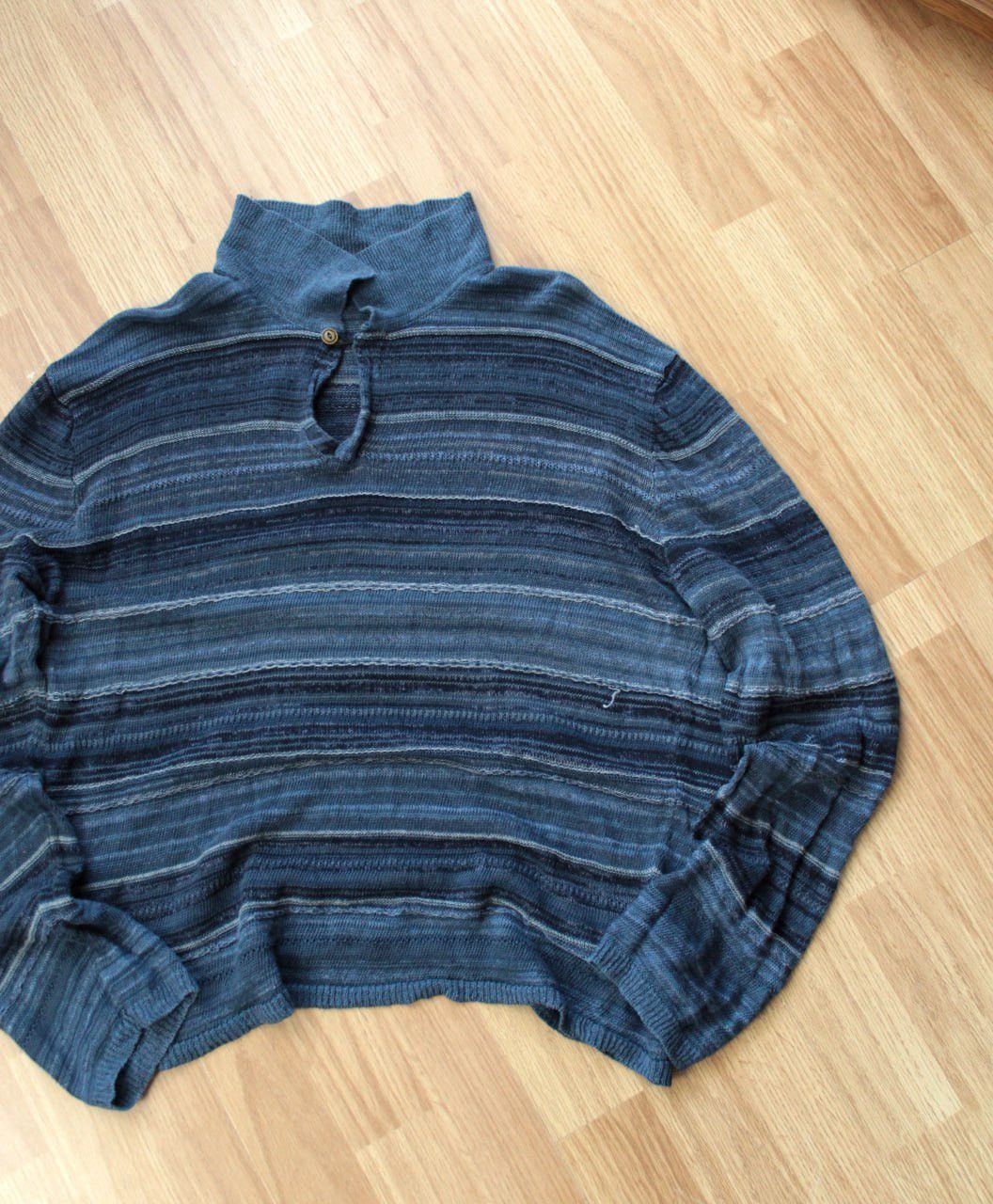 Vintage 🔥 Polo Ralph Lauren Loose Knit Linen Sweater Chief Keef Y2K Size US L / EU 52-54 / 3 - 2 Thumbnail