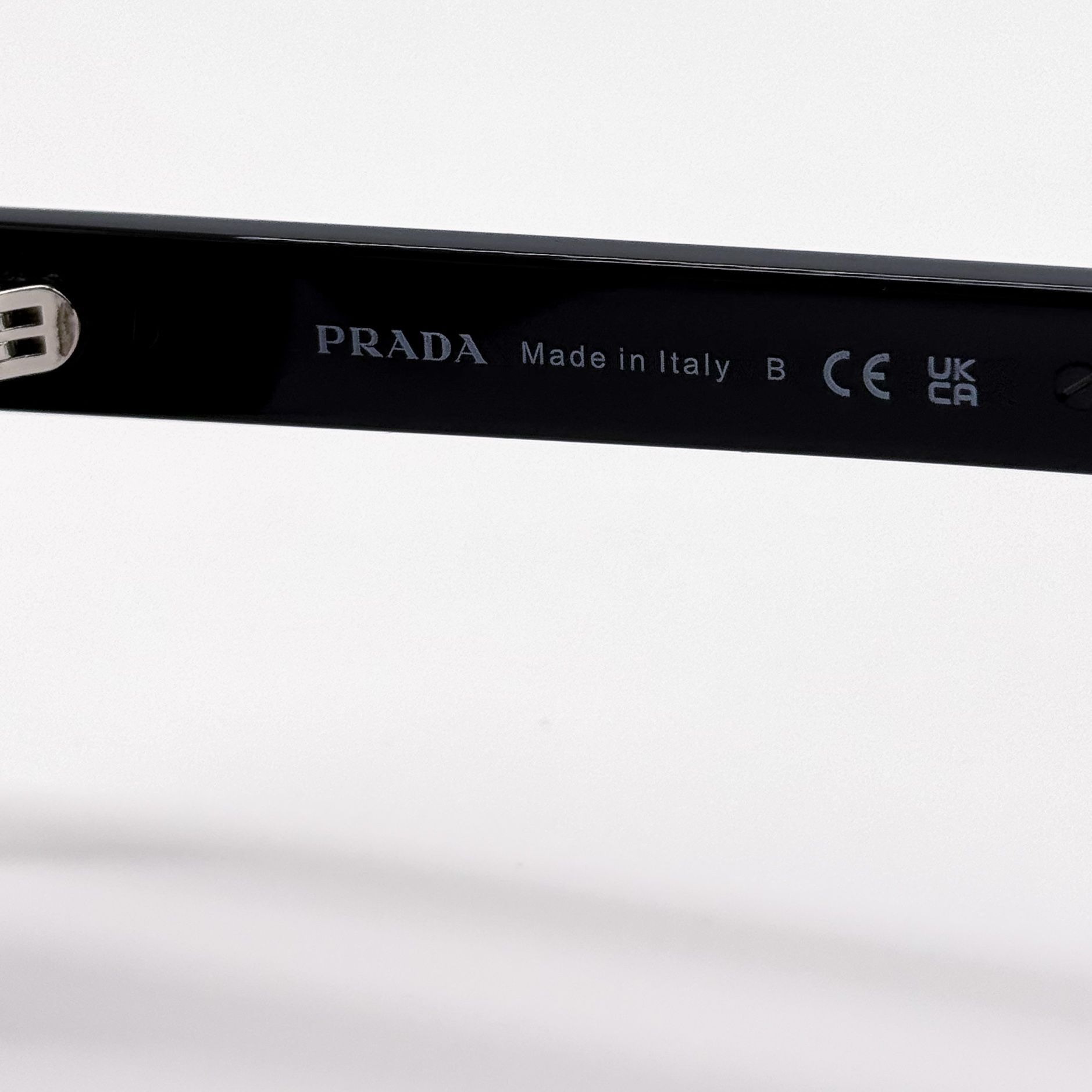Prada NEW PRADA SUNGLASSES PRB11S 16K731 BLACK PR B11S, SPR B11S Size ONE SIZE - 10 Thumbnail