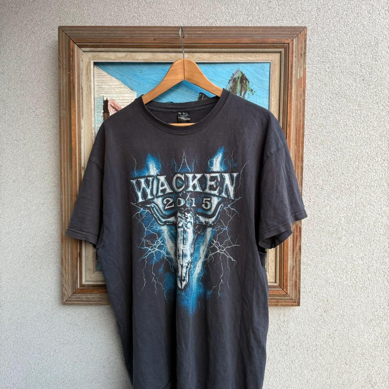 Vintage Wicked 2015 Festival Graphic Tee Black Grey Size US M / EU 48-50 / 2 - 2 Thumbnail