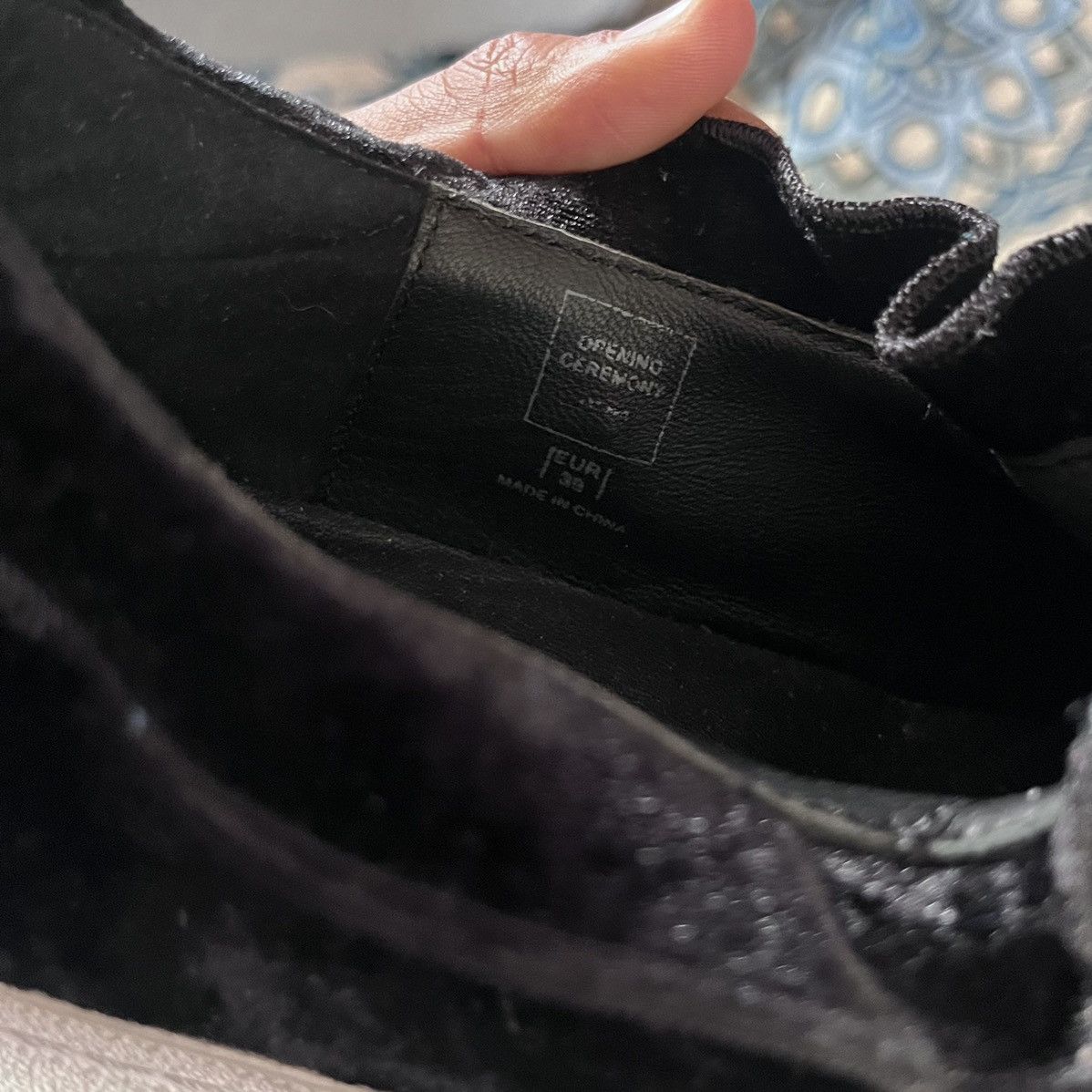 Opening Ceremony BLACK VELVET OPENING CEREMONY SNEAKERS Size US 4 / IT 34 - 6 Thumbnail