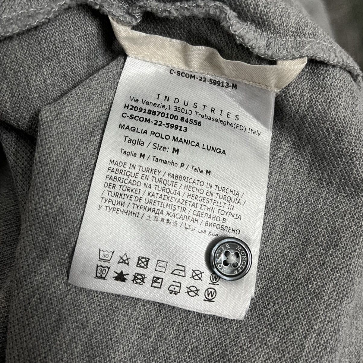 Moncler Moncler Polo Shirt Long Sleeve Size US M / EU 48-50 / 2 - 8 Thumbnail