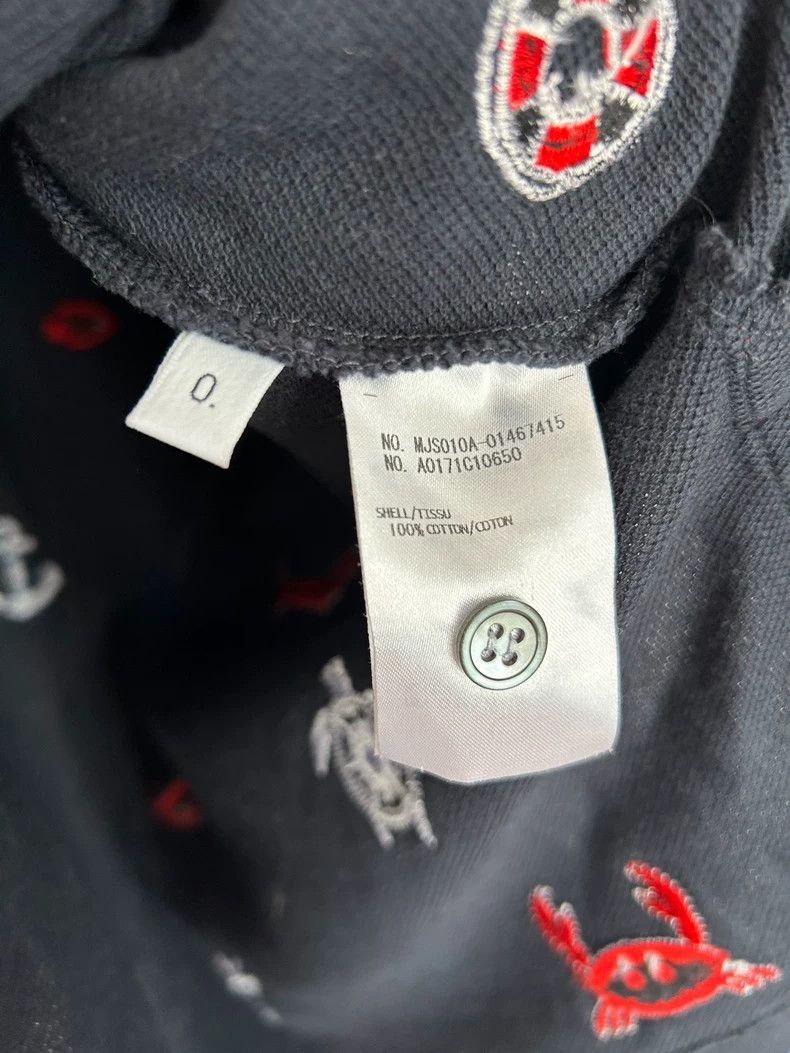 Thom Browne Thom Browne Embroidered whale blue short sleeve Size US XS / EU 42 / 0 - 4 Thumbnail