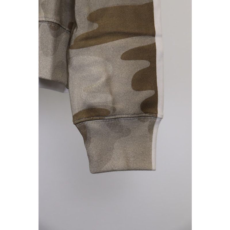 Lanvin o1rshd1 Camo Sweatshirt in Beige Size US M / EU 48-50 / 2 - 7 Thumbnail