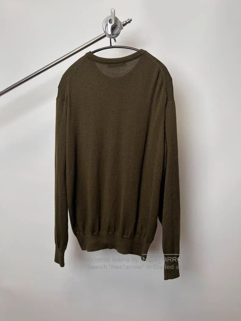 Dior Dior Wheat ear embroidery knit sweater Size US L / EU 52-54 / 3 - 6 Thumbnail