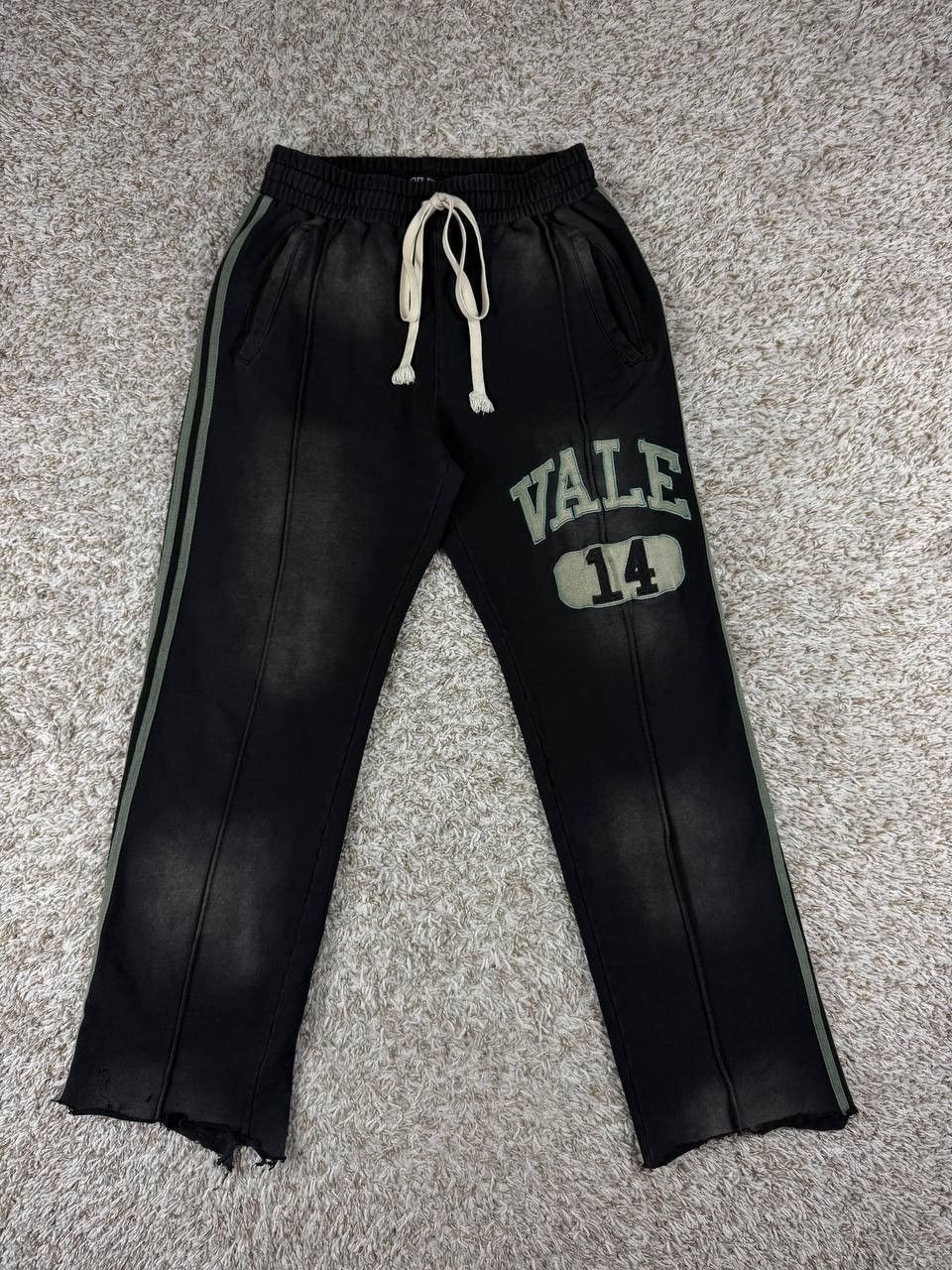 Vale Vale Forever 14 Striped Sweat Pants Size US 30 / EU 46 - 1 Thumbnail