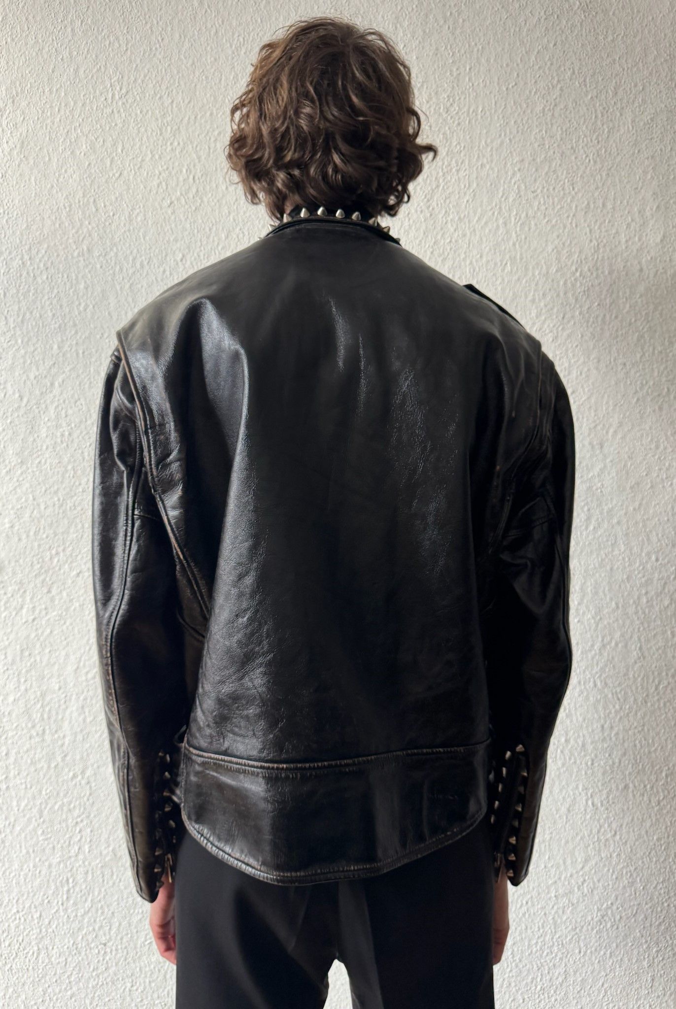 Blackmeans Blackmeans Ltd. Edition Sid Vicious Biker Leather Jacket XL Size US XL / EU 56 / 4 - 21 Thumbnail