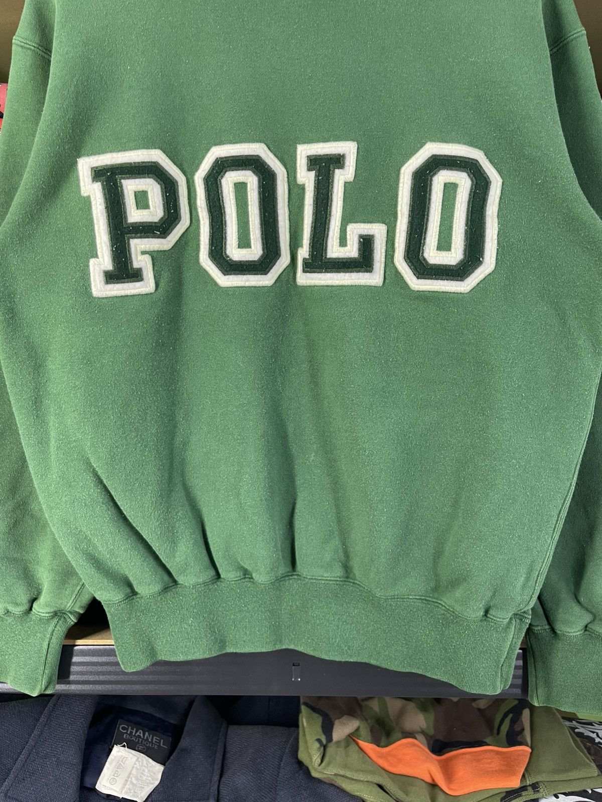 Polo Ralph Lauren Vintage Polo RL POLO Spellout Logo Embroidered Sweatshirt Size US M / EU 48-50 / 2 - 4 Thumbnail