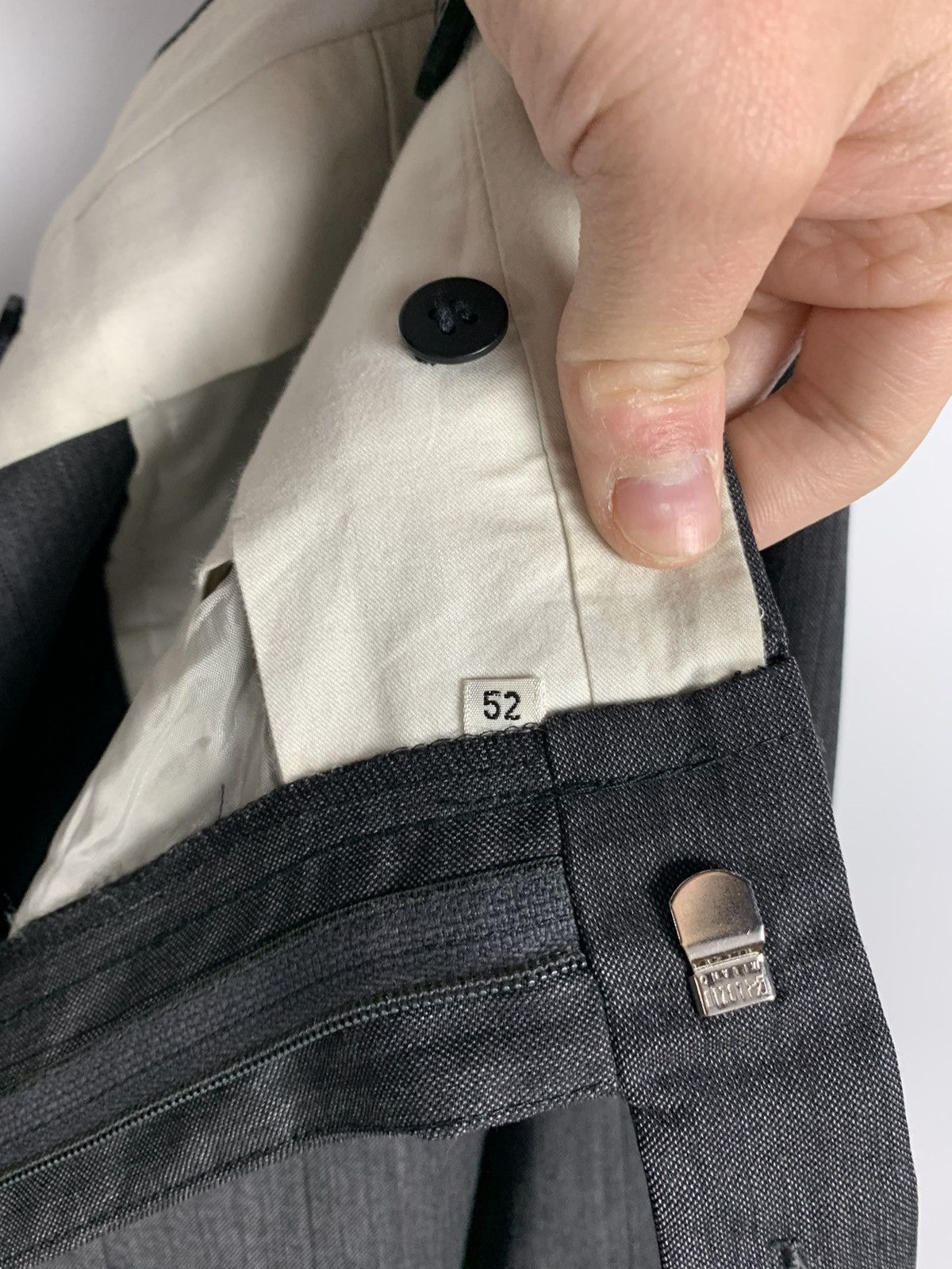 Kiton Kiton Napoli Trois Pomess Formal Suit Set Blazer + Trousers Size 52R - 18 Thumbnail