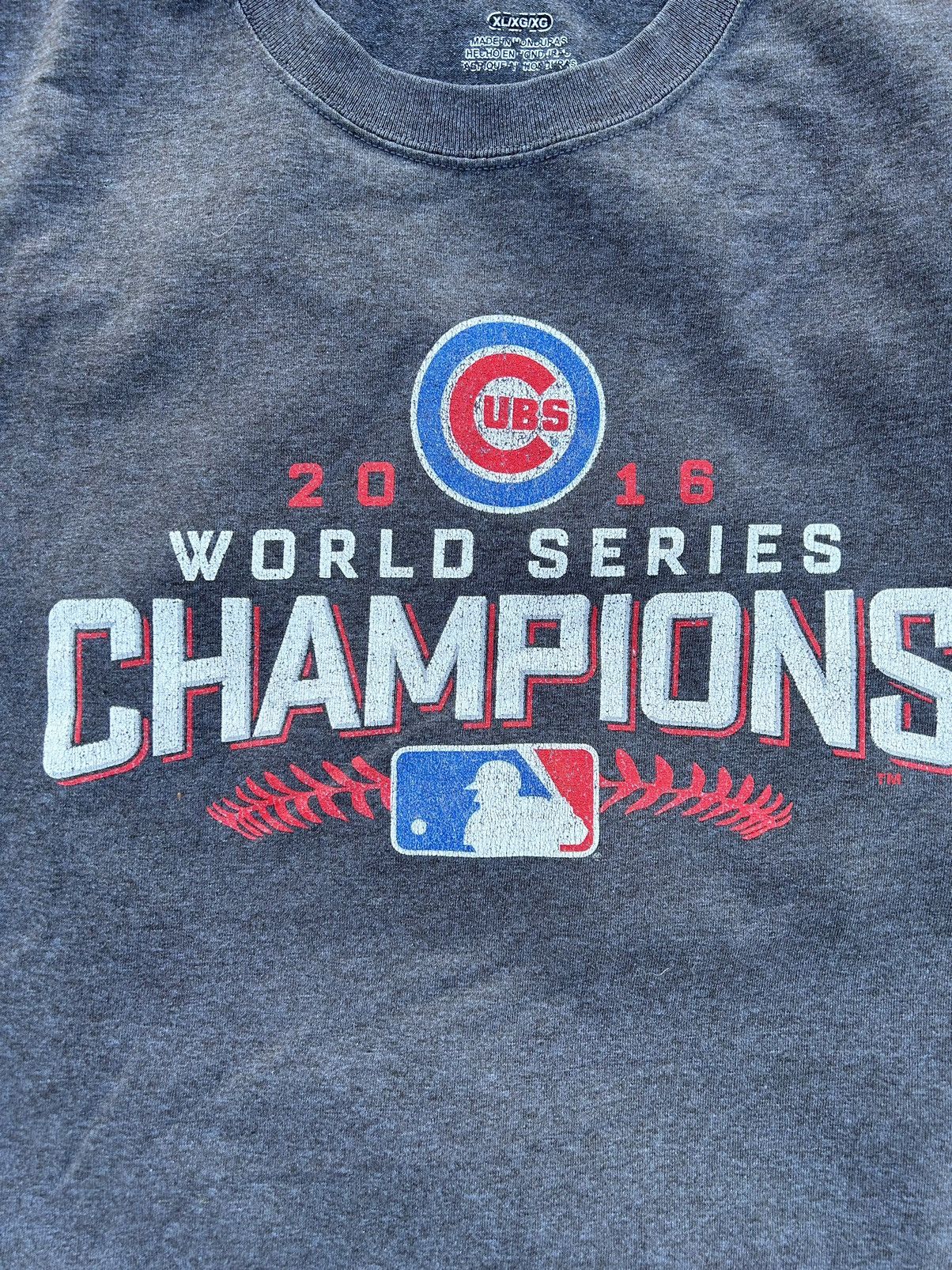 Chicago Cubs T-shirt 2016 World Series Champions - - Depop