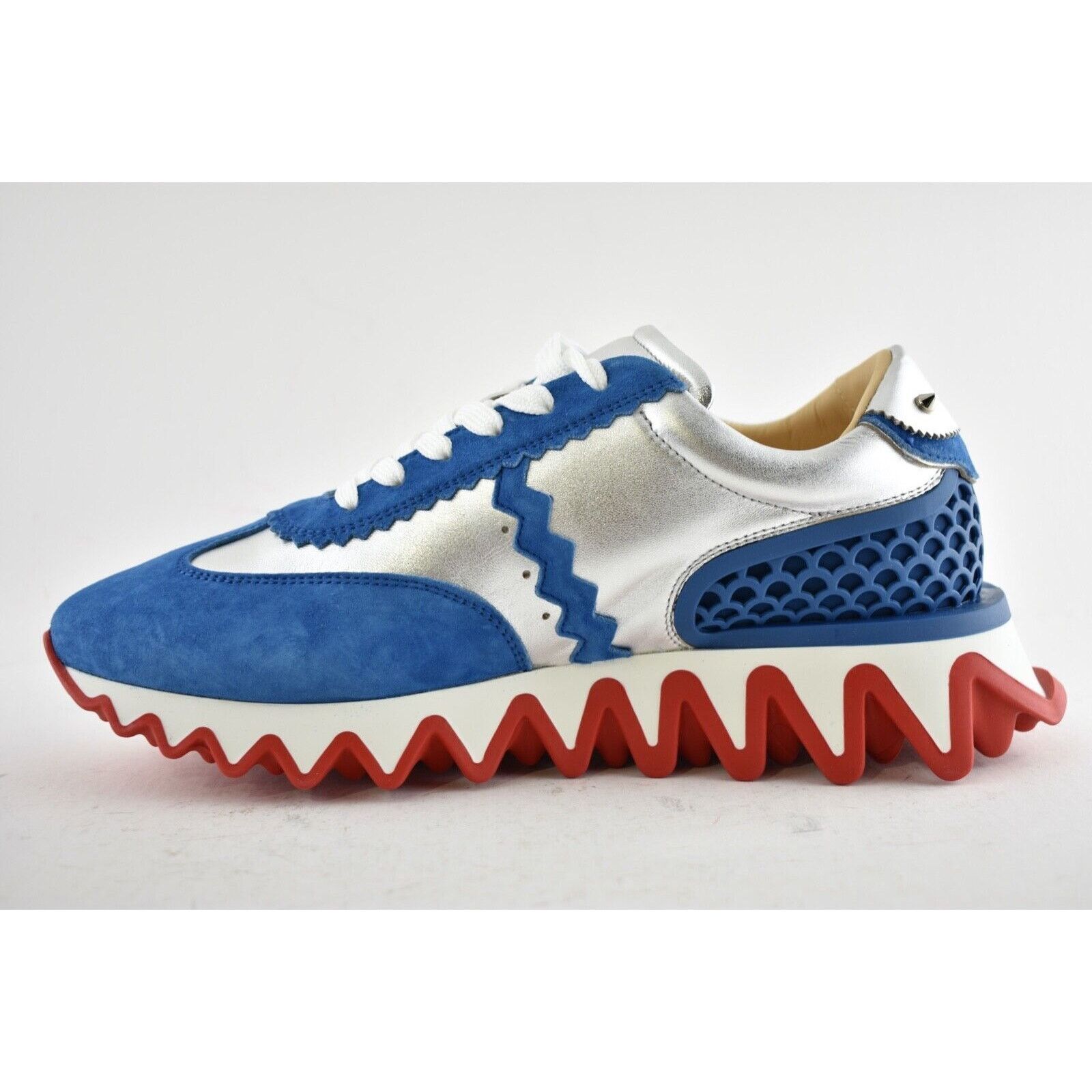 Christian Louboutin Christian Louboutin Loubishark Ludwig Low Top Sneaker Size US 11.5 / EU 44-45 - 8 Thumbnail