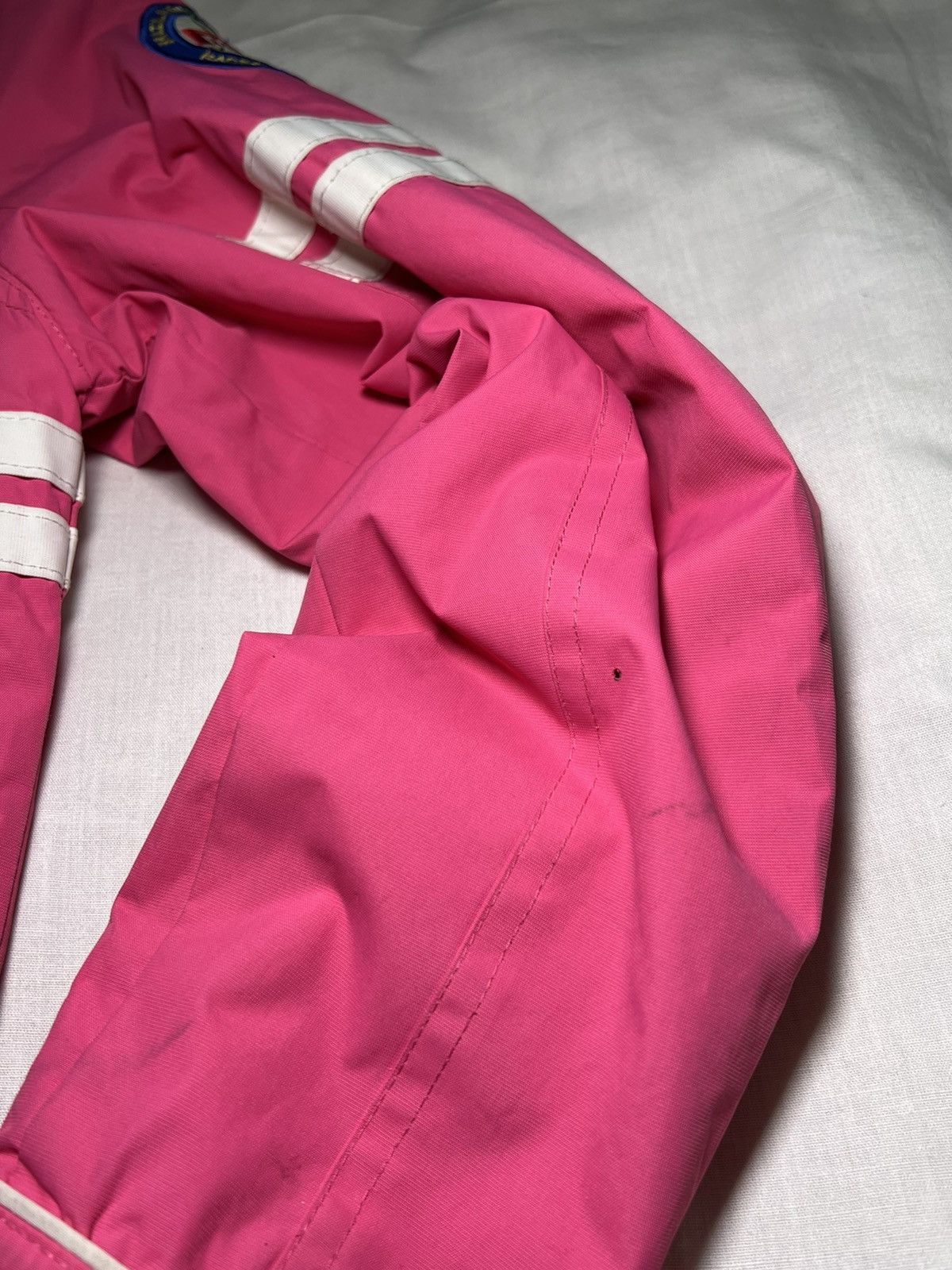 Vintage Vintage racing F1 Fiston Brasil nylon jacket NASCAR Size US XXS / EU 40 - 4 Thumbnail