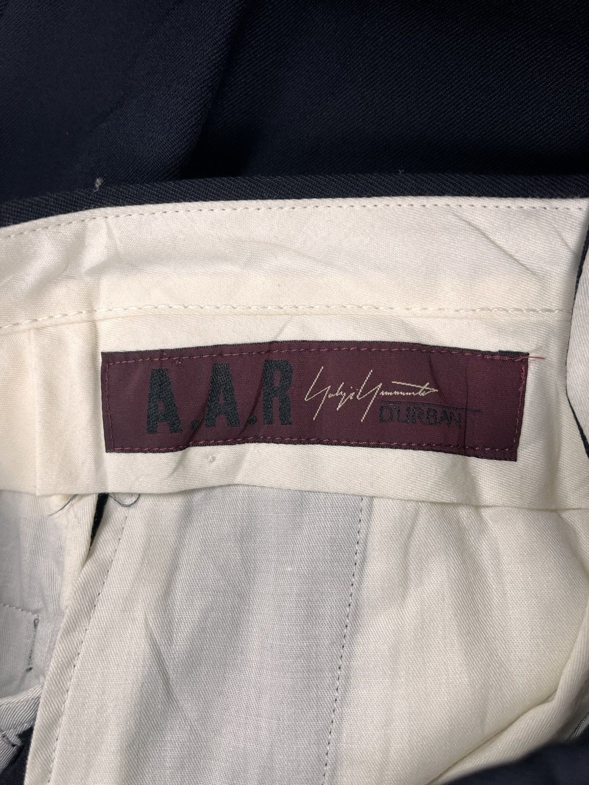 Yohji Yamamoto AAR Yohji Yamamoto Torusher Pants Black Size US 28 / EU 44 - 8 Thumbnail