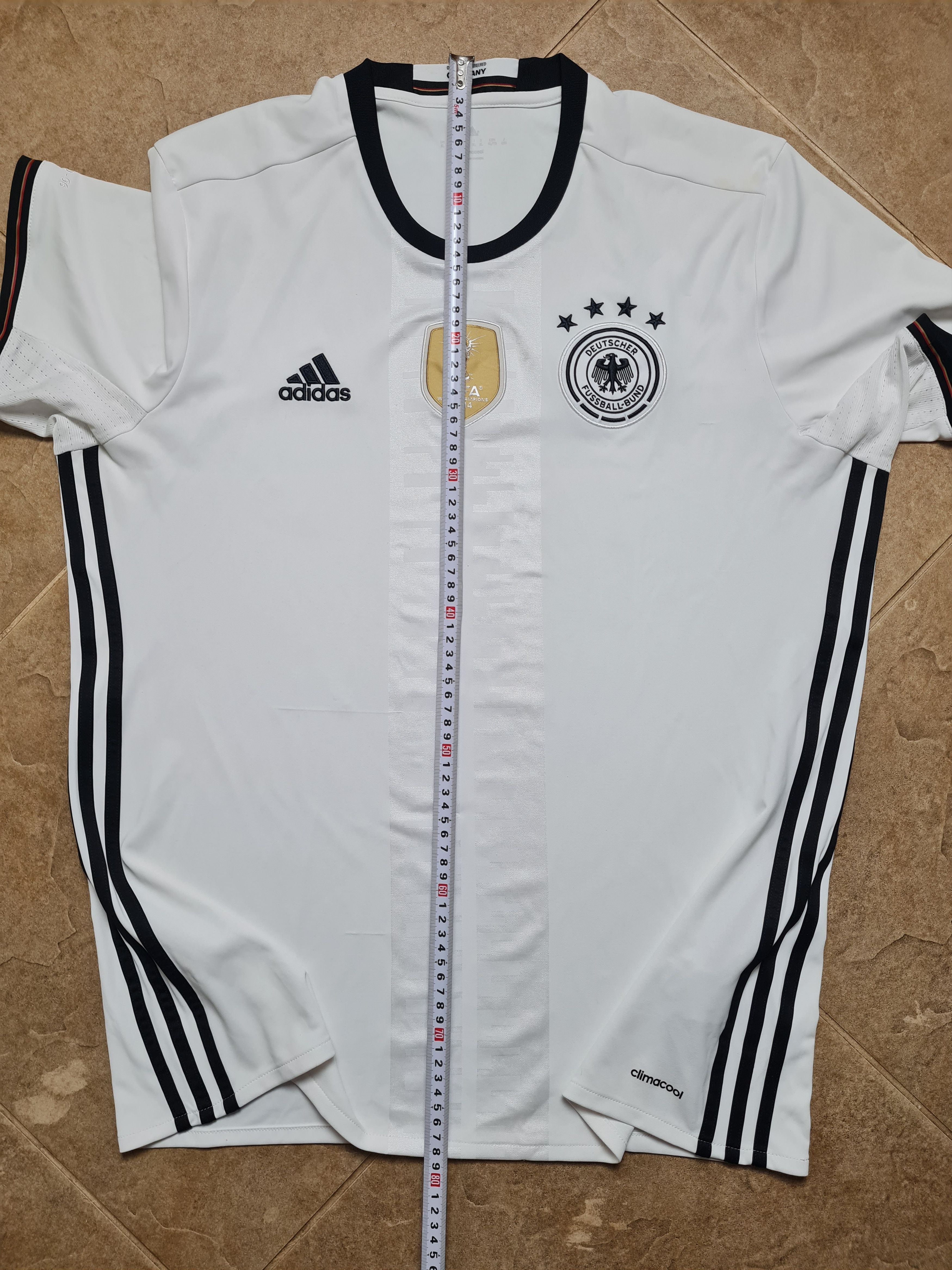 Adidas Germany Soccer Shirt 2016 Home Third AI5014 Adidas Size US XL / EU 56 / 4 - 5 Thumbnail