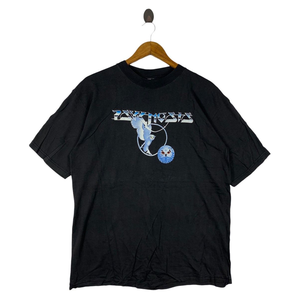 Japanese Brand AMIGA PSYGNOSIS Owl logo spellout japanesebrand tee Size US M / EU 48-50 / 2 - 1 Thumbnail