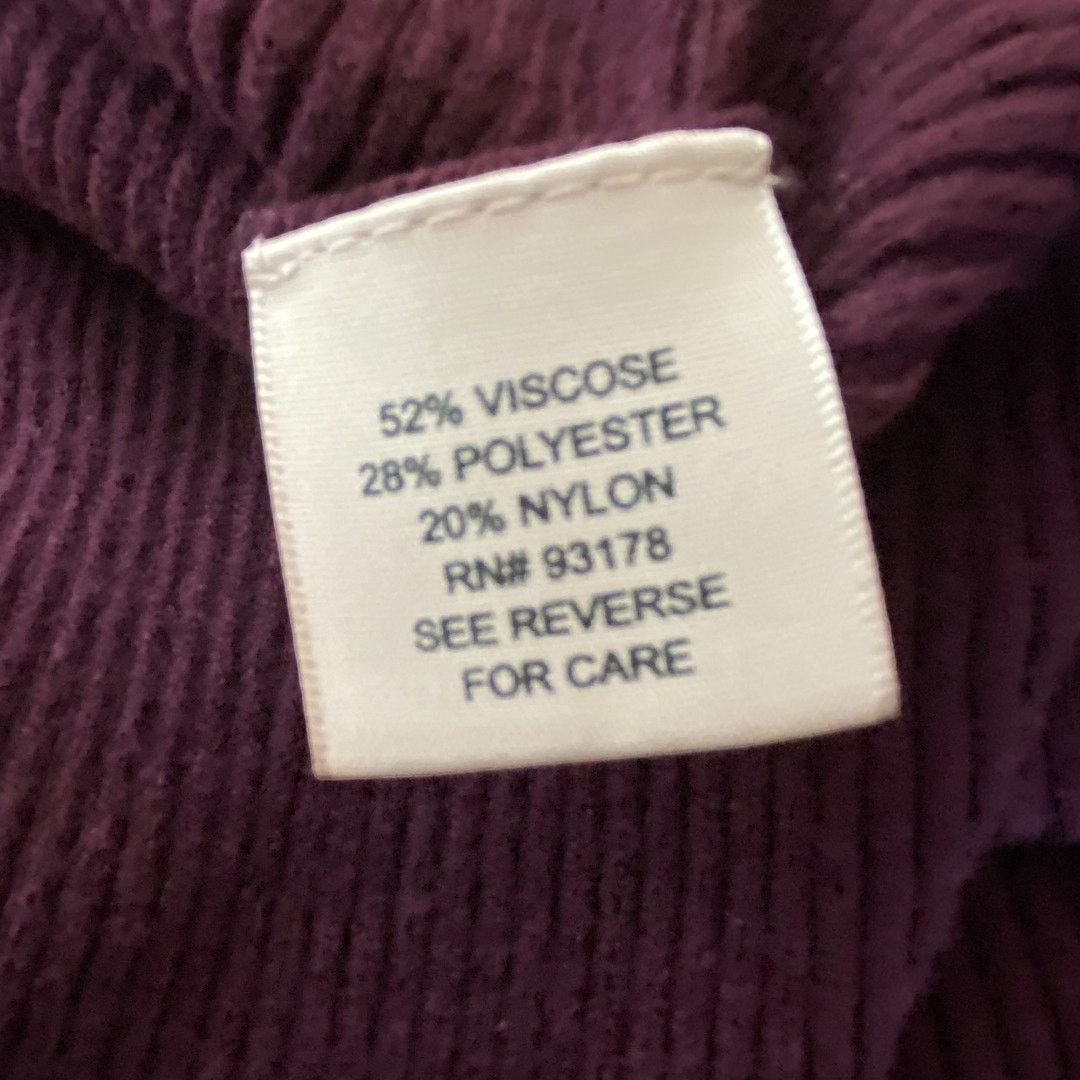 Other Philosophy Maroon Batwing Mock Turtleneck Sweater Large Size L / US 10 / IT 46 - 6 Thumbnail