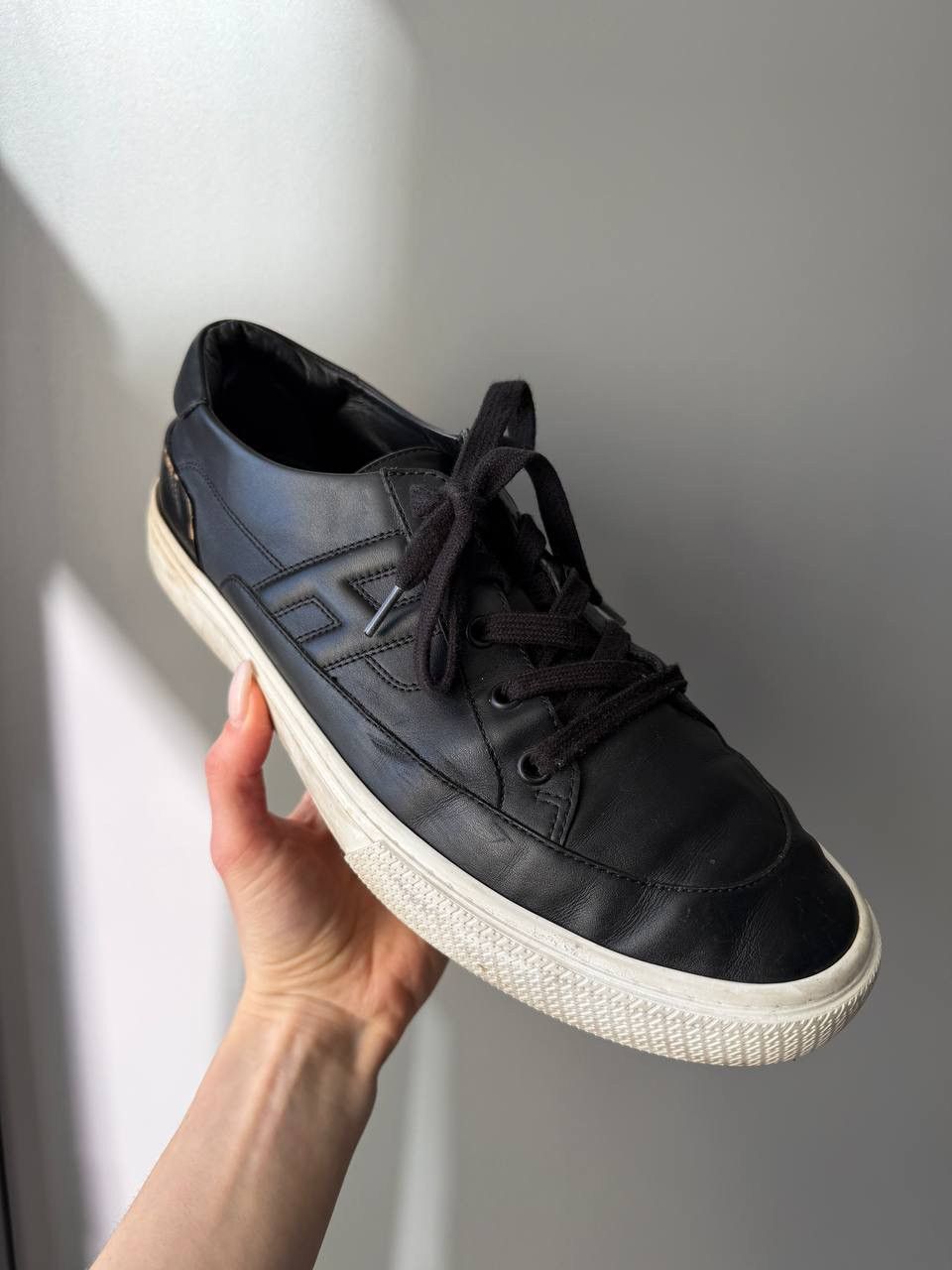Hermes HERMES ATHLETIC LOW SNEAKERS SHOES IN BLACK SIZE 43.5 Size US 10.5 / EU 43-44 - 4 Thumbnail