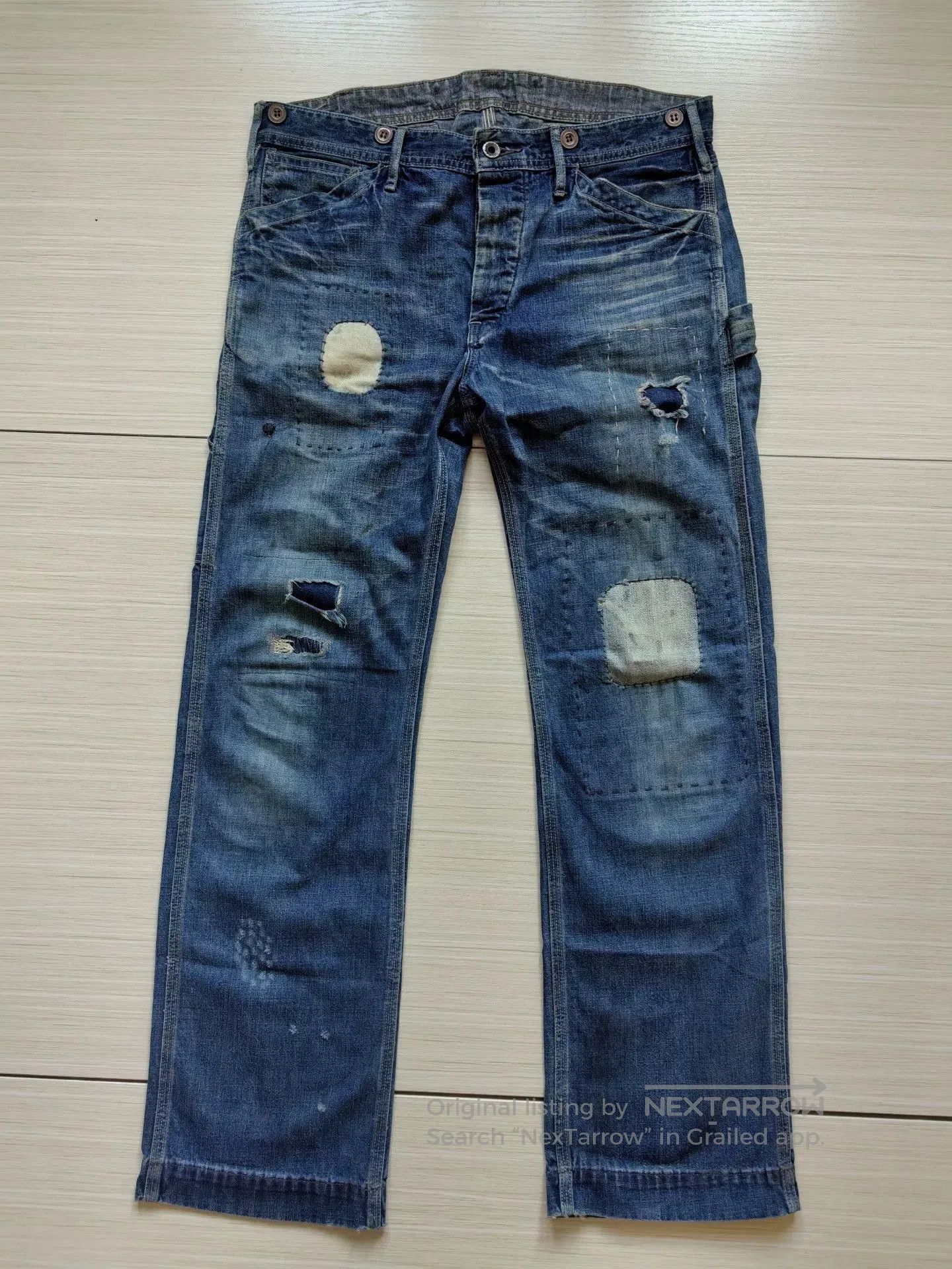 RRL Ralph Lauren rrl double rl vintage denim pants. Size US 30 / EU 46 - 1 Thumbnail