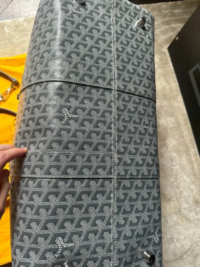Goyard Goyard Boston 45 Duffle Bag Grey Size ONE SIZE - 12 Thumbnail