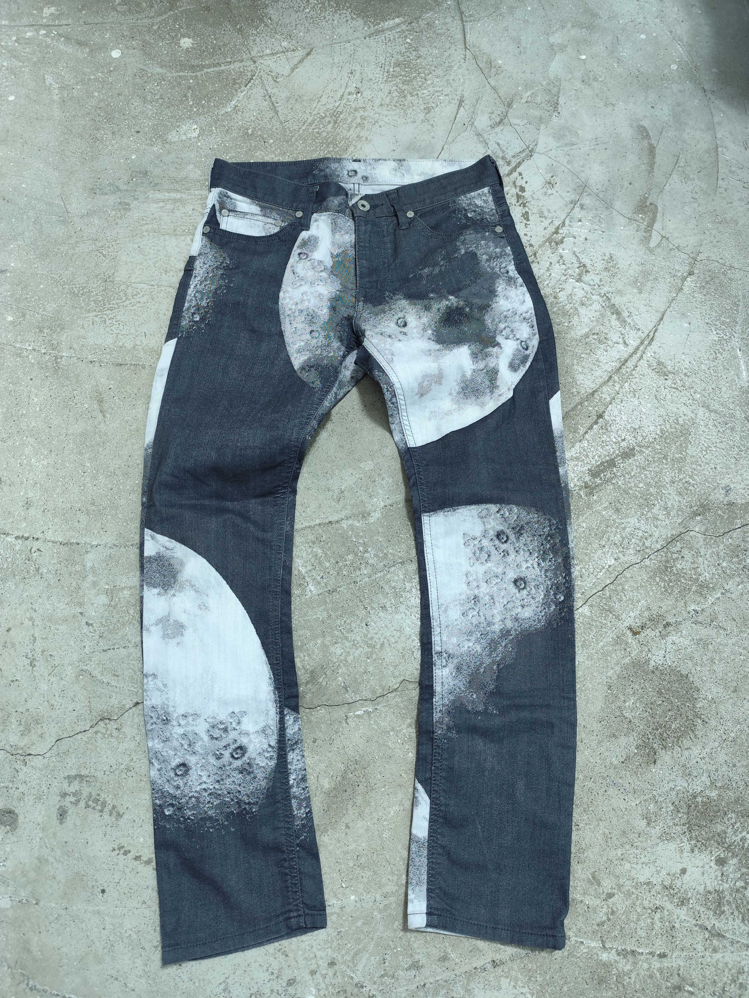 Issey Miyake 2006 Archives Issey miyake moon jeans lunar Size US 28 / EU 44 - 3 Thumbnail