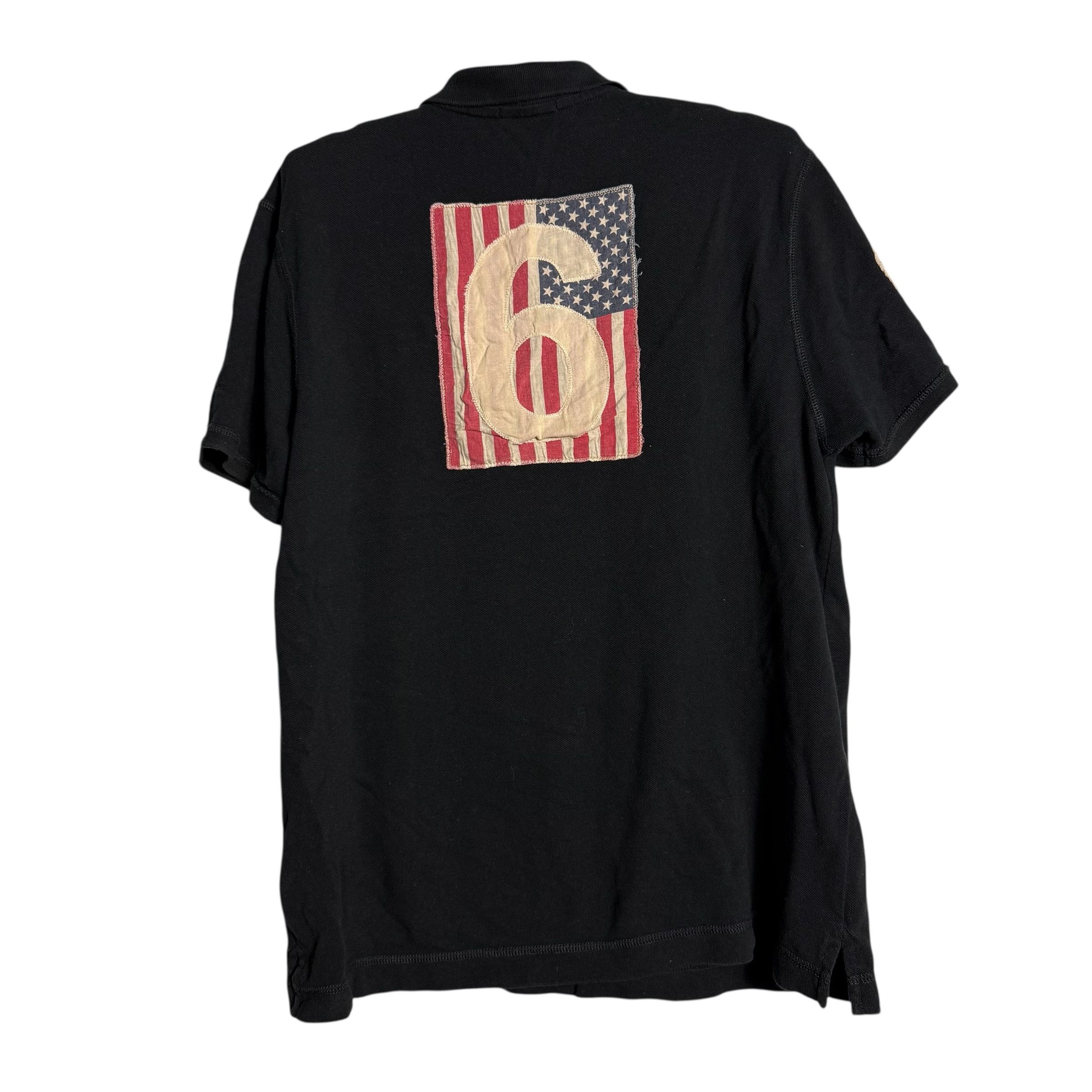 Polo Ralph Lauren 🔥RARE🔥Vintage Polo Jeans Co. Ralph Lauren USA Flag #6 Polo Size US XL / EU 56 / 4 - 1 Thumbnail